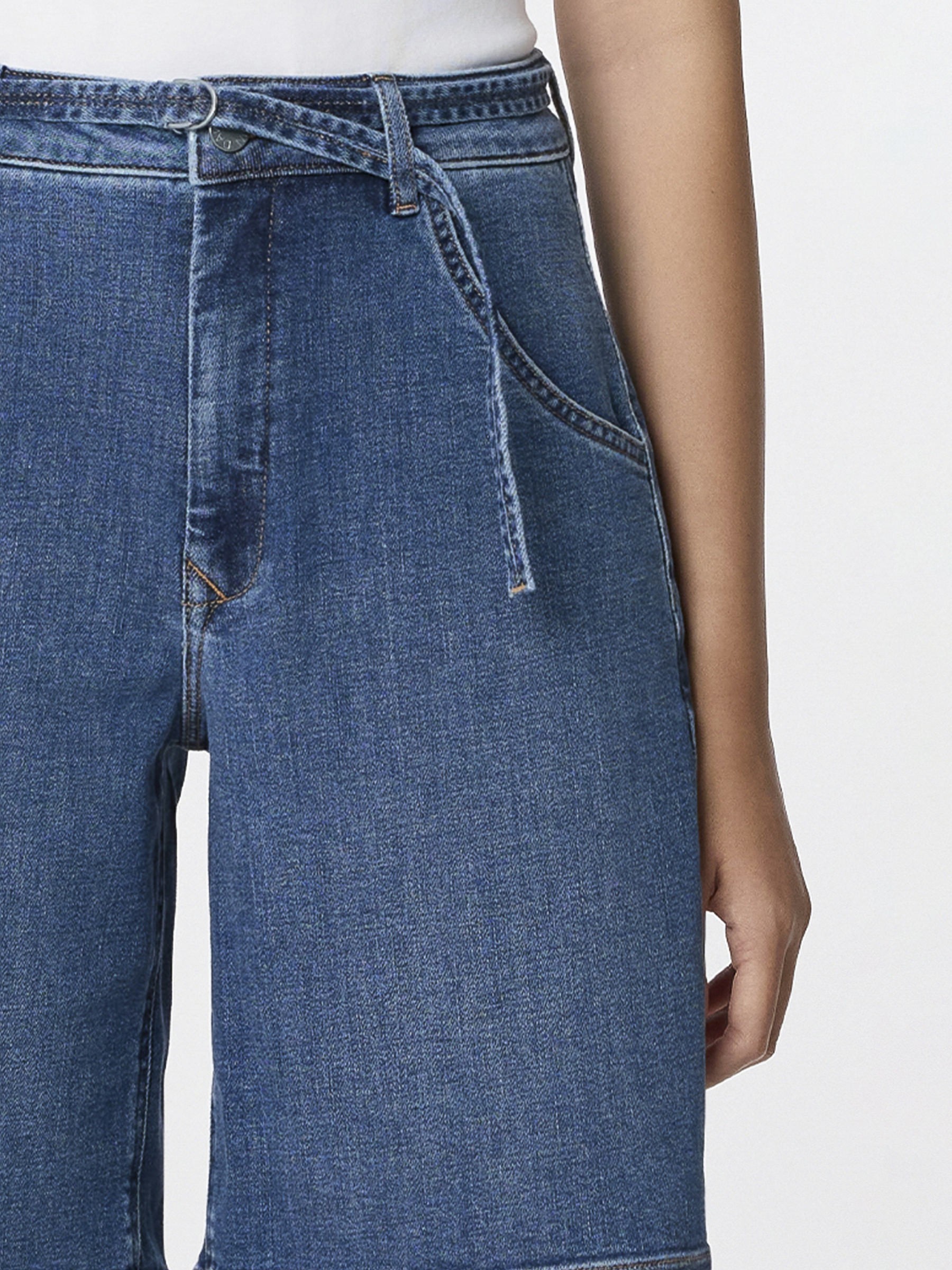 Jeansshorts Blinky Soft Denim Shorts medium blue Dawn Denim