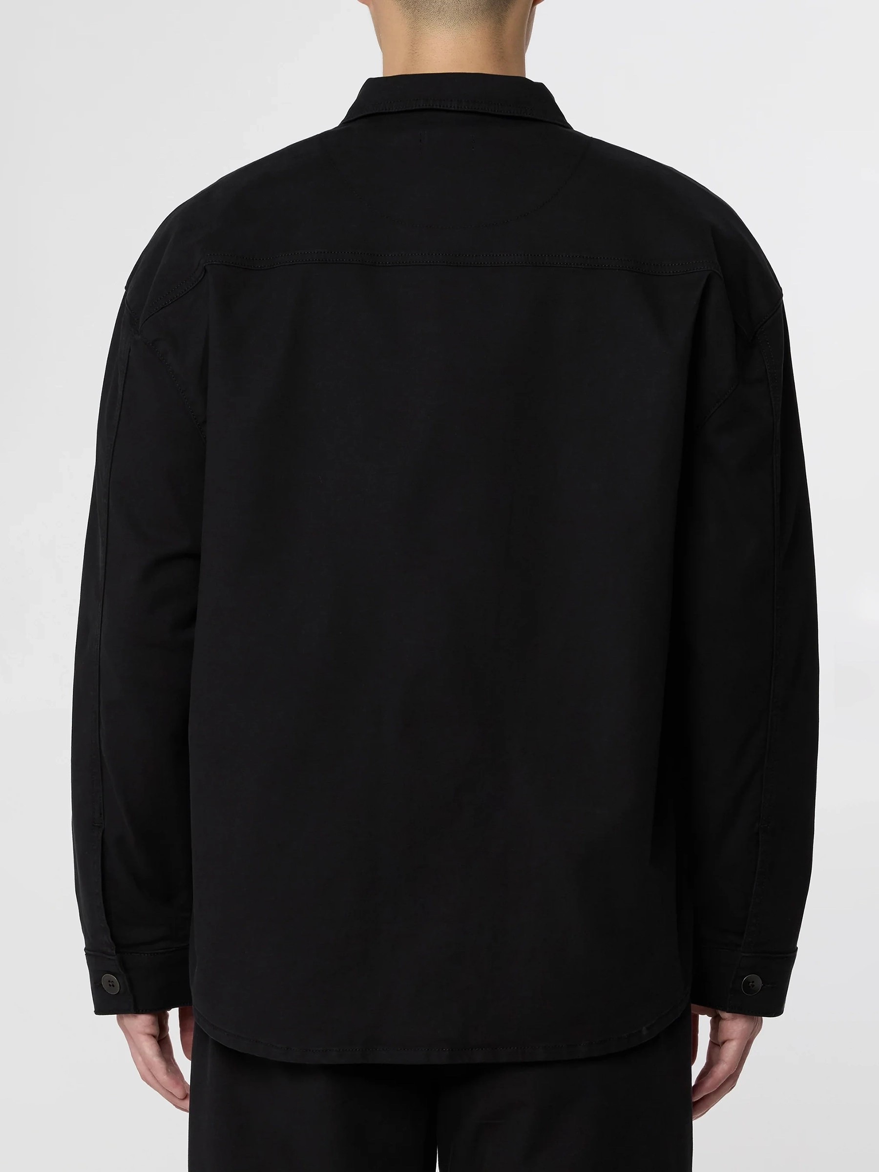 Jacke Postman Paper Touch Utility Shaket black Dawn Denim