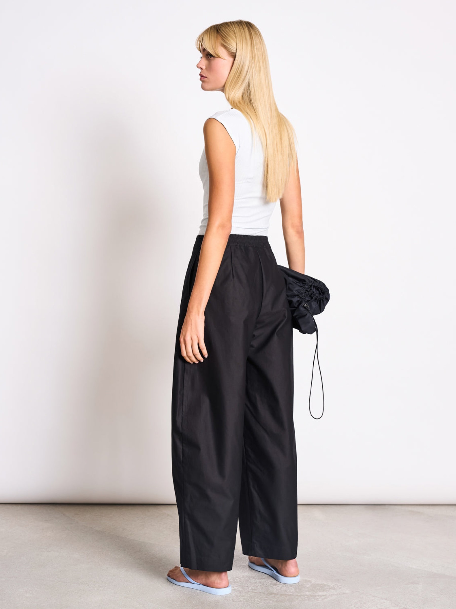 Lyocell Rib T-Shirt Apis ice blue Jan 'n June