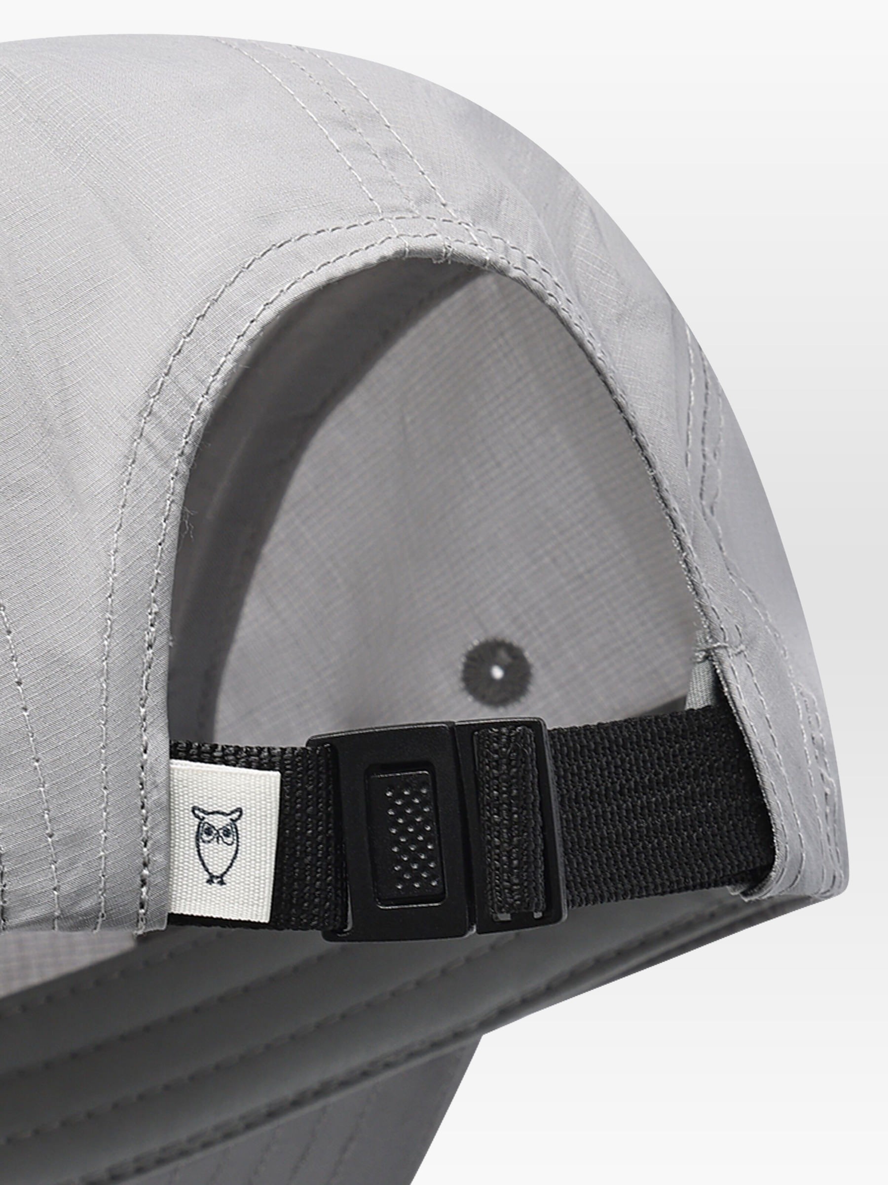 Mütze Vent Riptop 90 5-Panel Cap ultimate grey Knowledge Cotton Apparel
