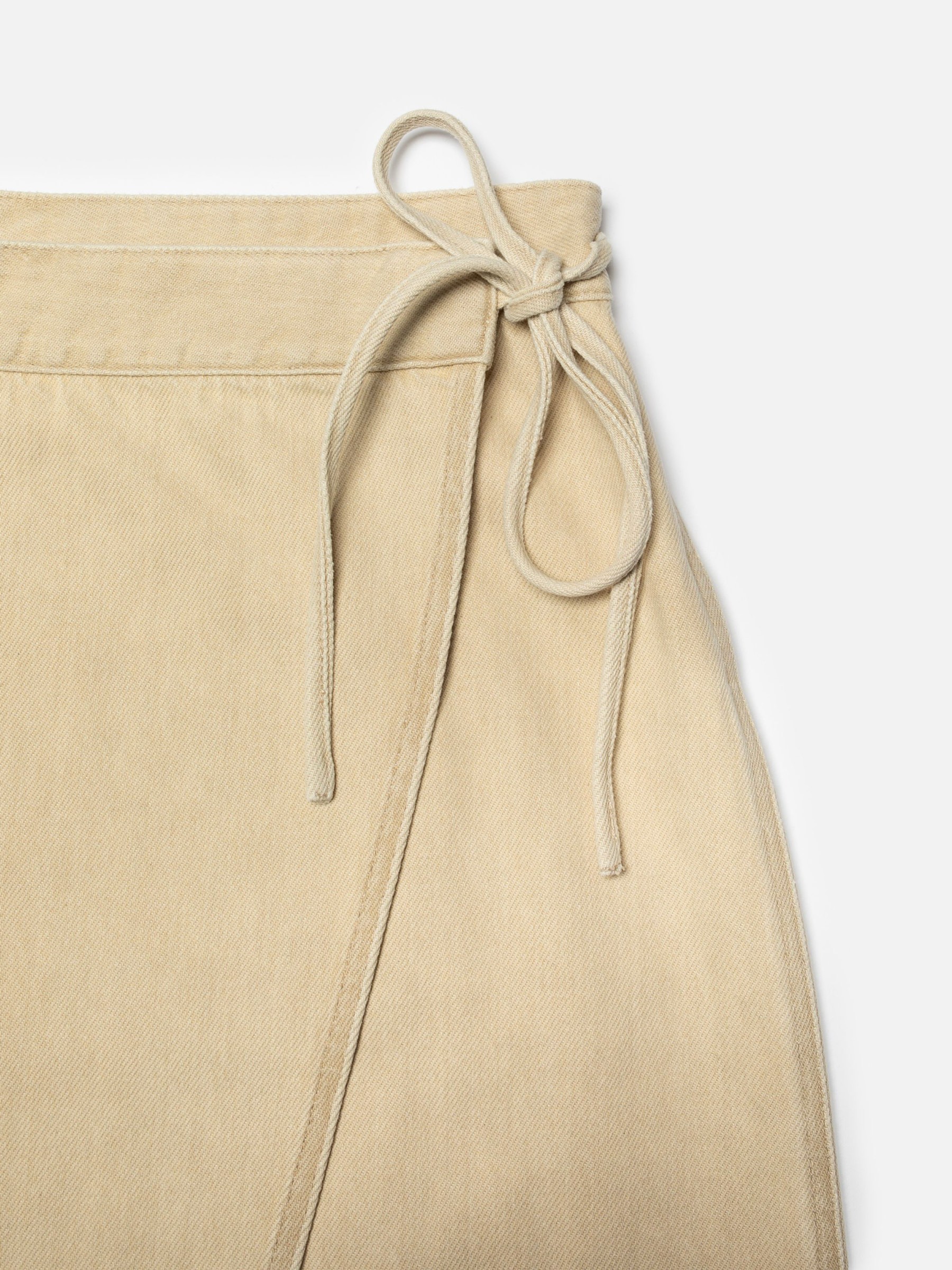 Rock Irma Skirt Denim pale yellow Nudie Jeans