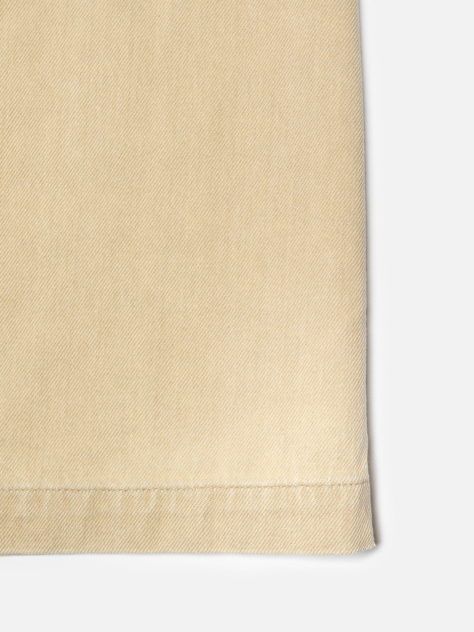 Rock Irma Skirt Denim pale yellow Nudie Jeans