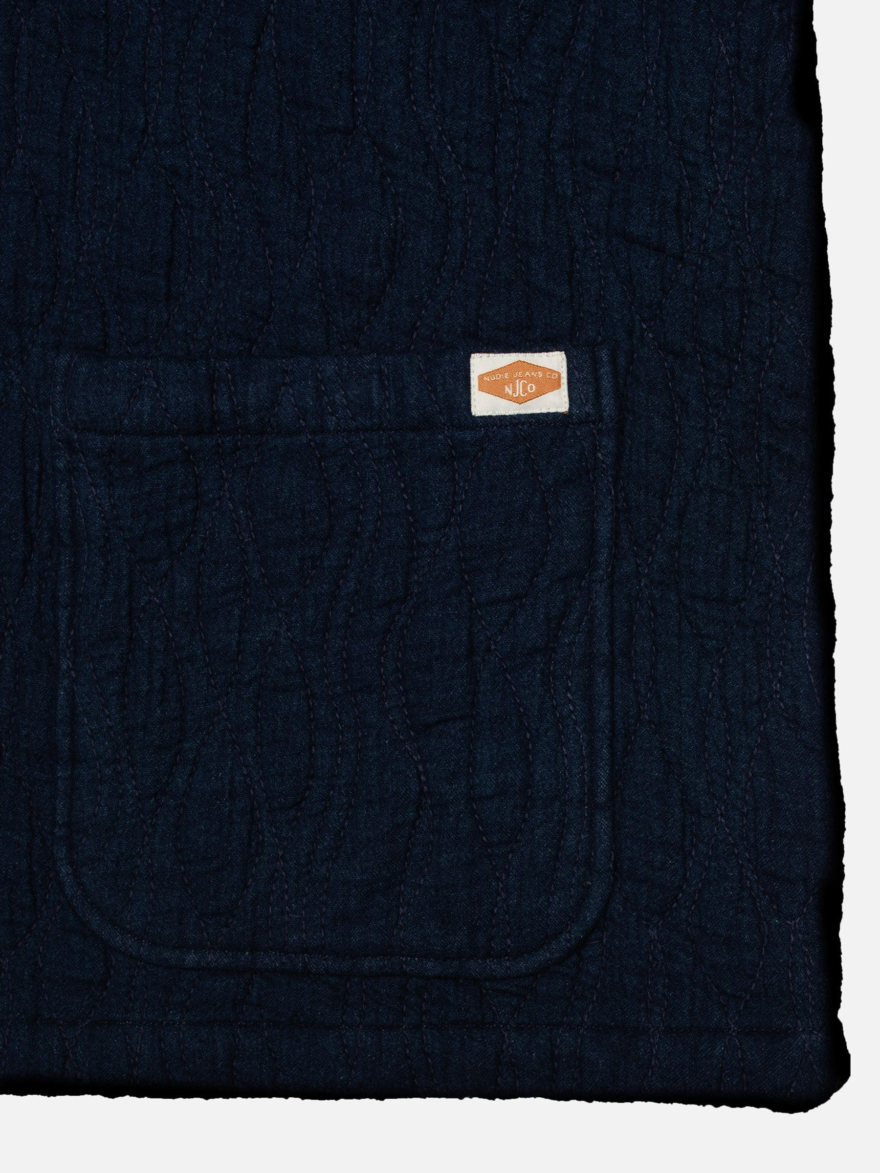 Jacke Sandra Jacket Indigo Quilt blue Nudie Jeans