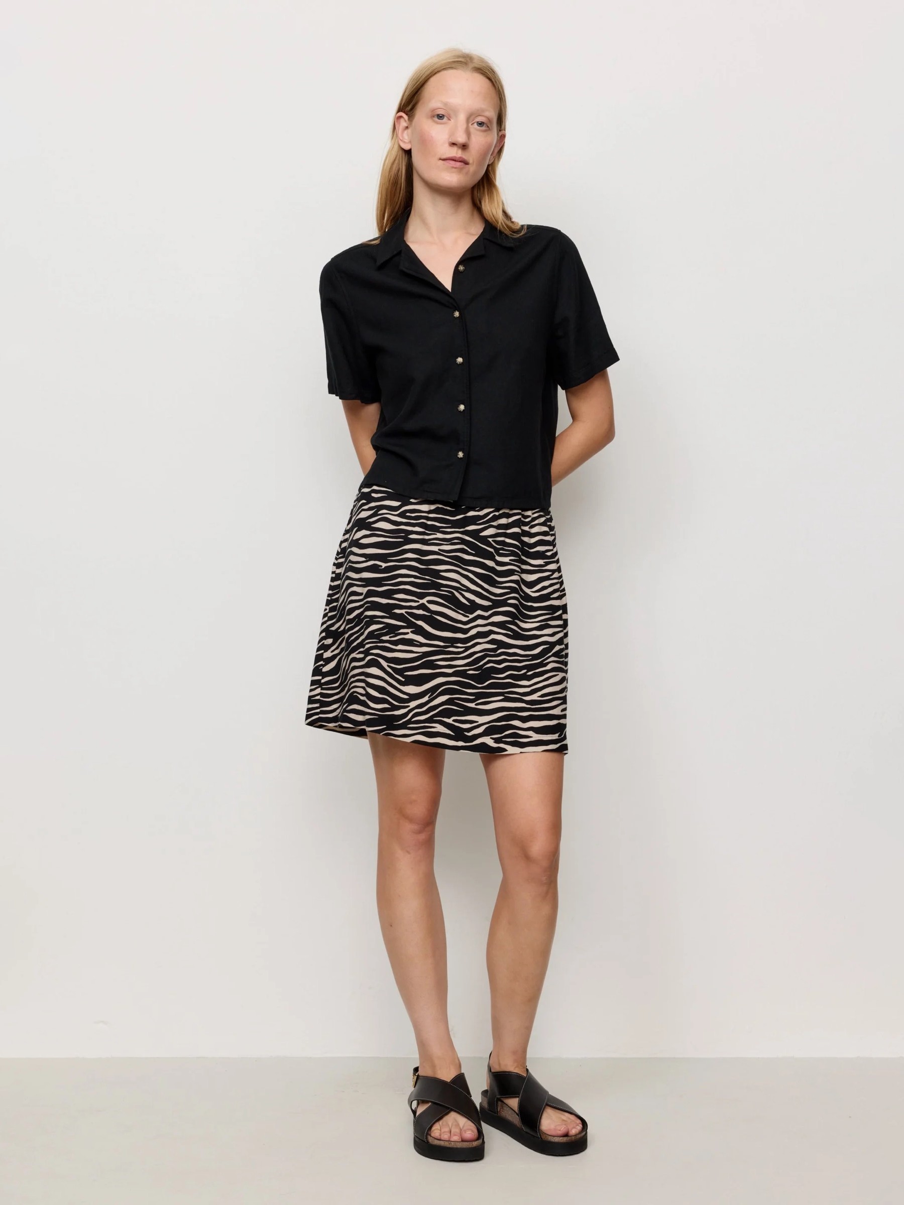 Rock Skirt Zedoary Zebra black Recolution