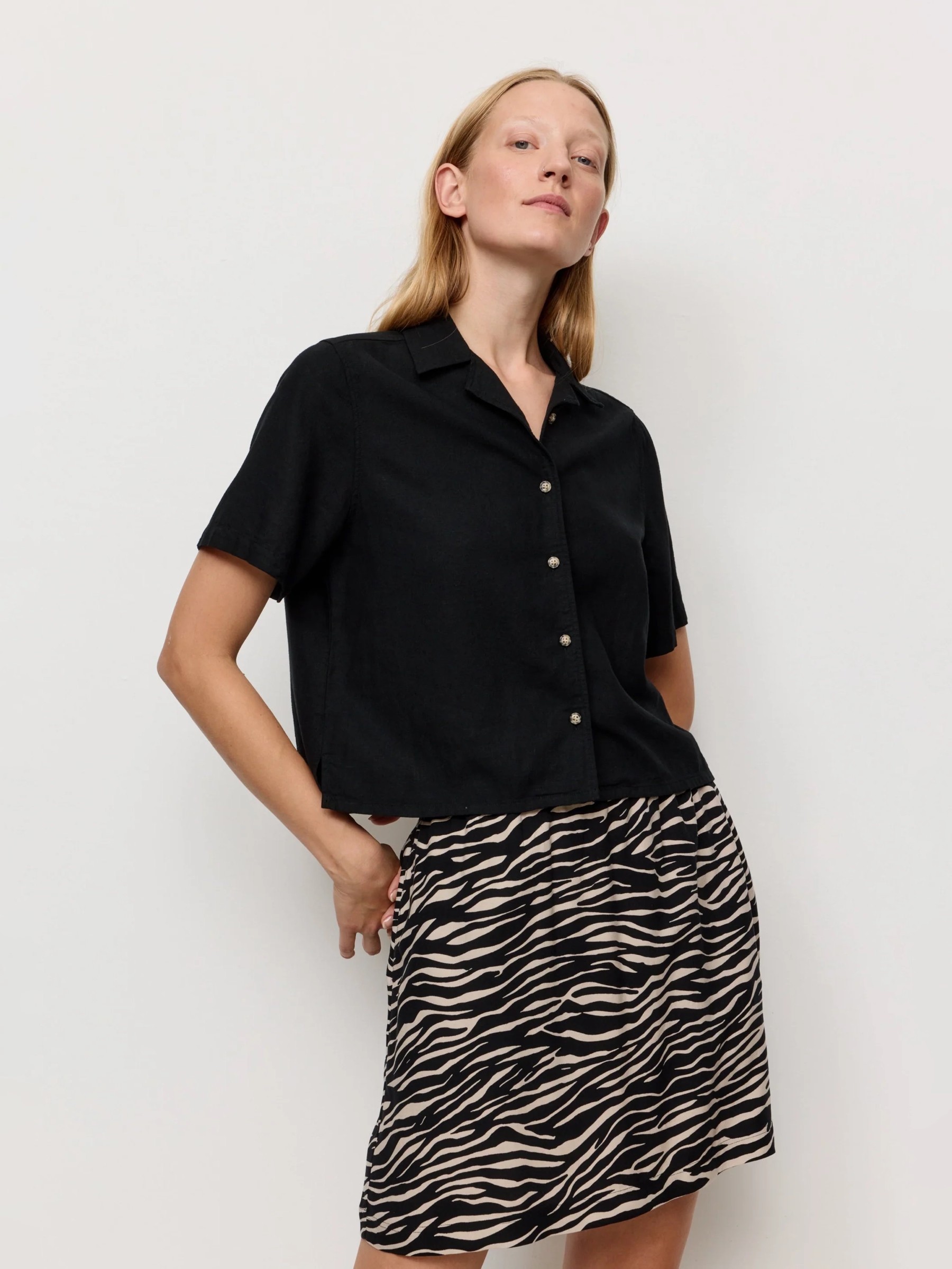 Rock Skirt Zedoary Zebra black Recolution