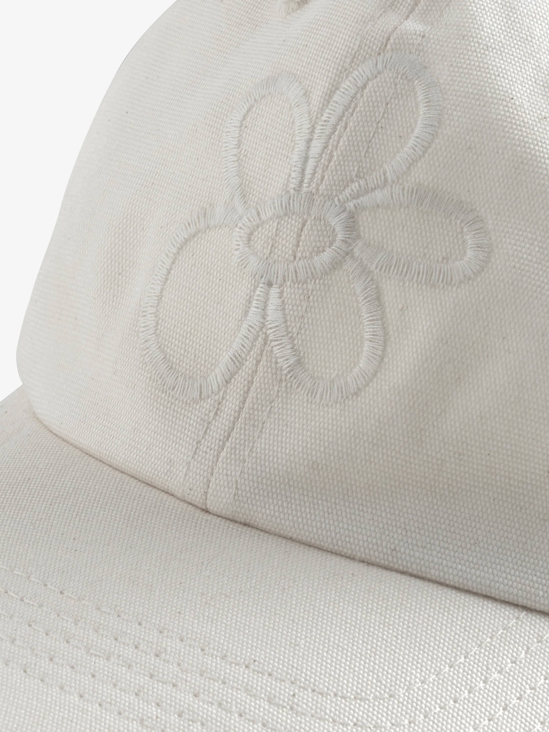 Mütze Flower Classic Cap natural white Rotholz