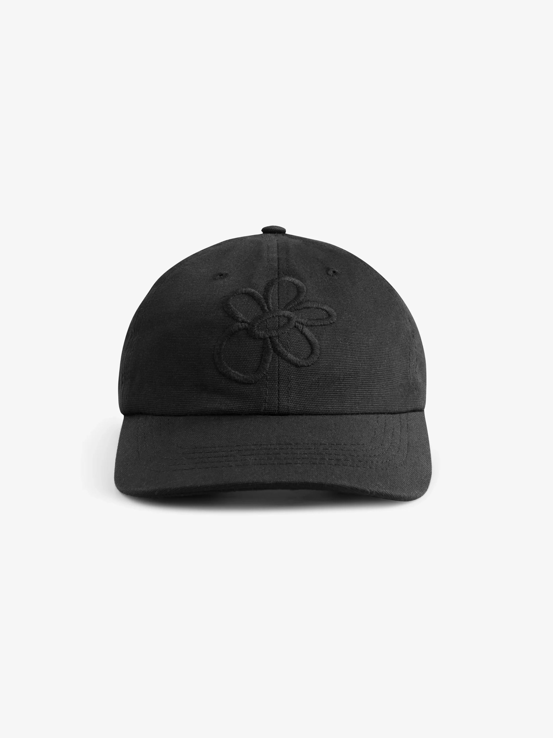 Mütze Flower Classic Cap true black Rotholz