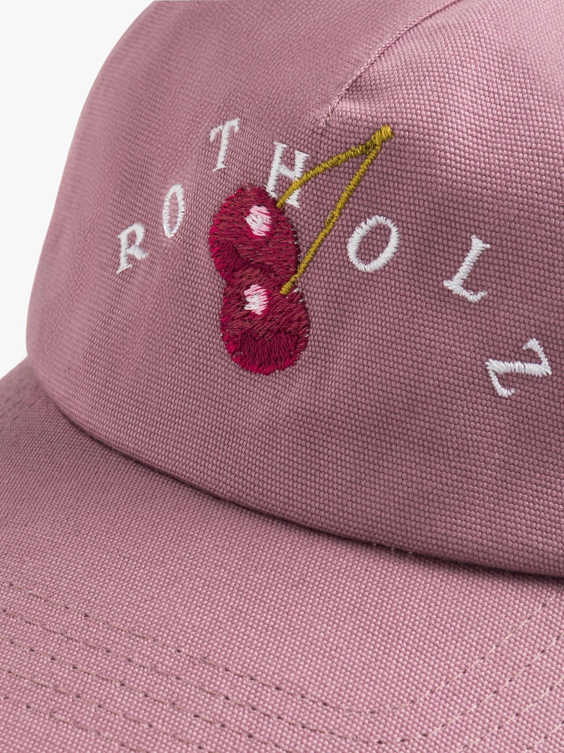 Mütze Cherry Logo Floppy Cap pink stone Rotholz