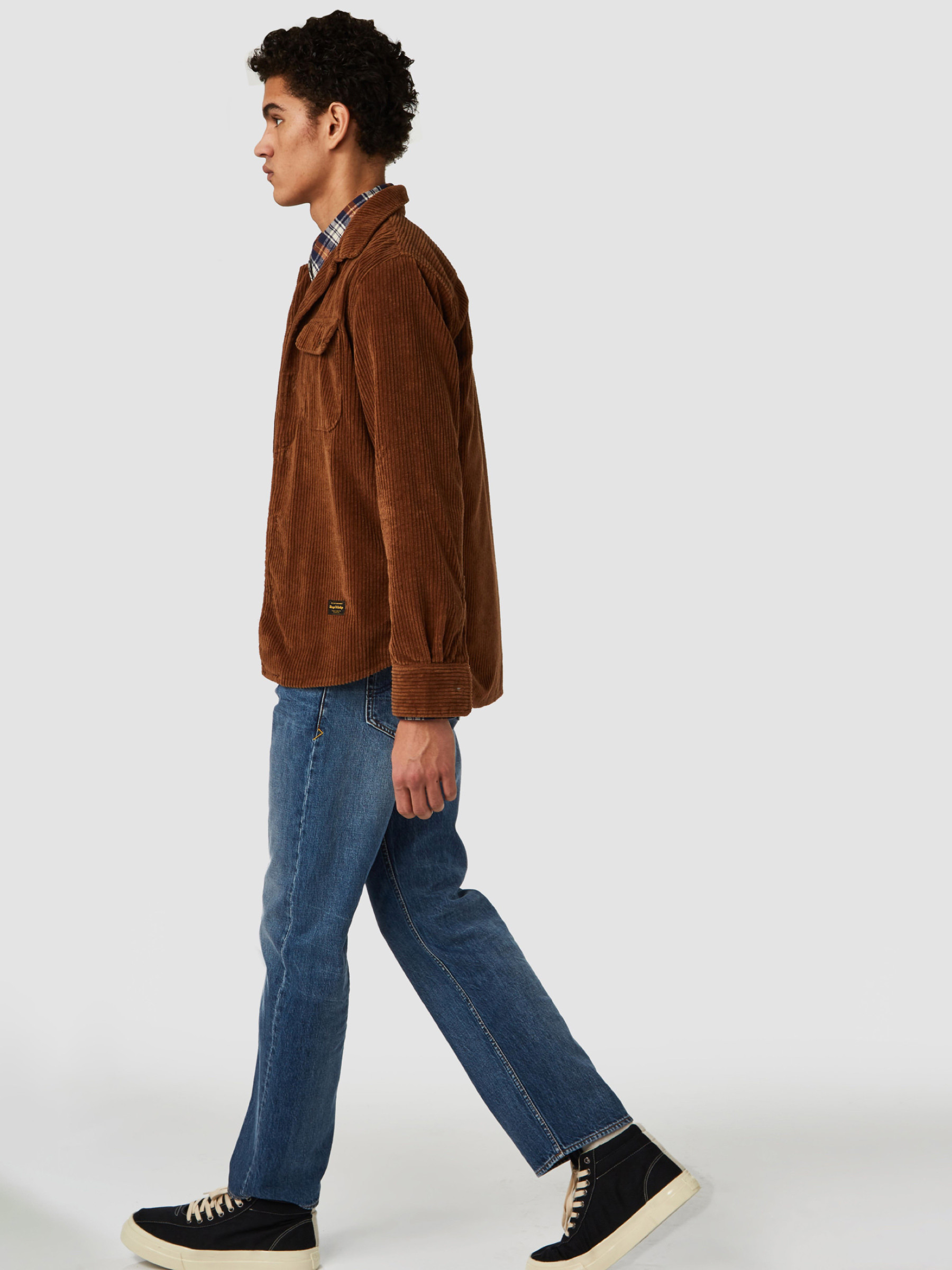 Jeans Kong kitosan blue worn Kings of Indigo – K.O.I.