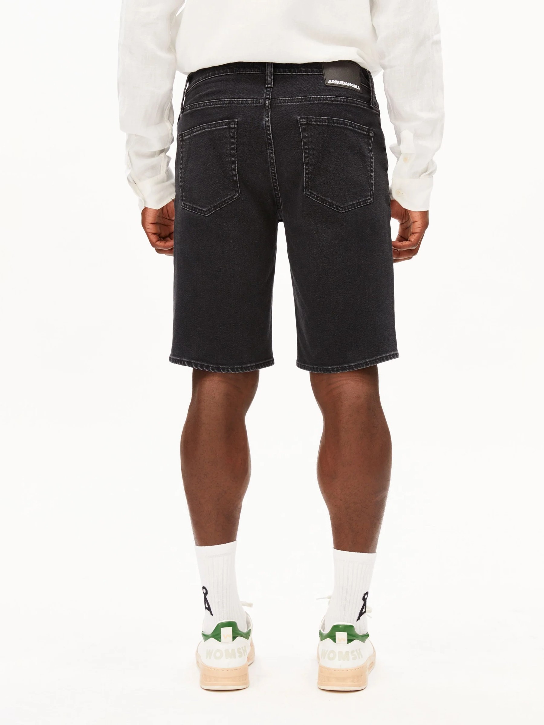 Shorts Naail Hemp black washed authentic Armedangels