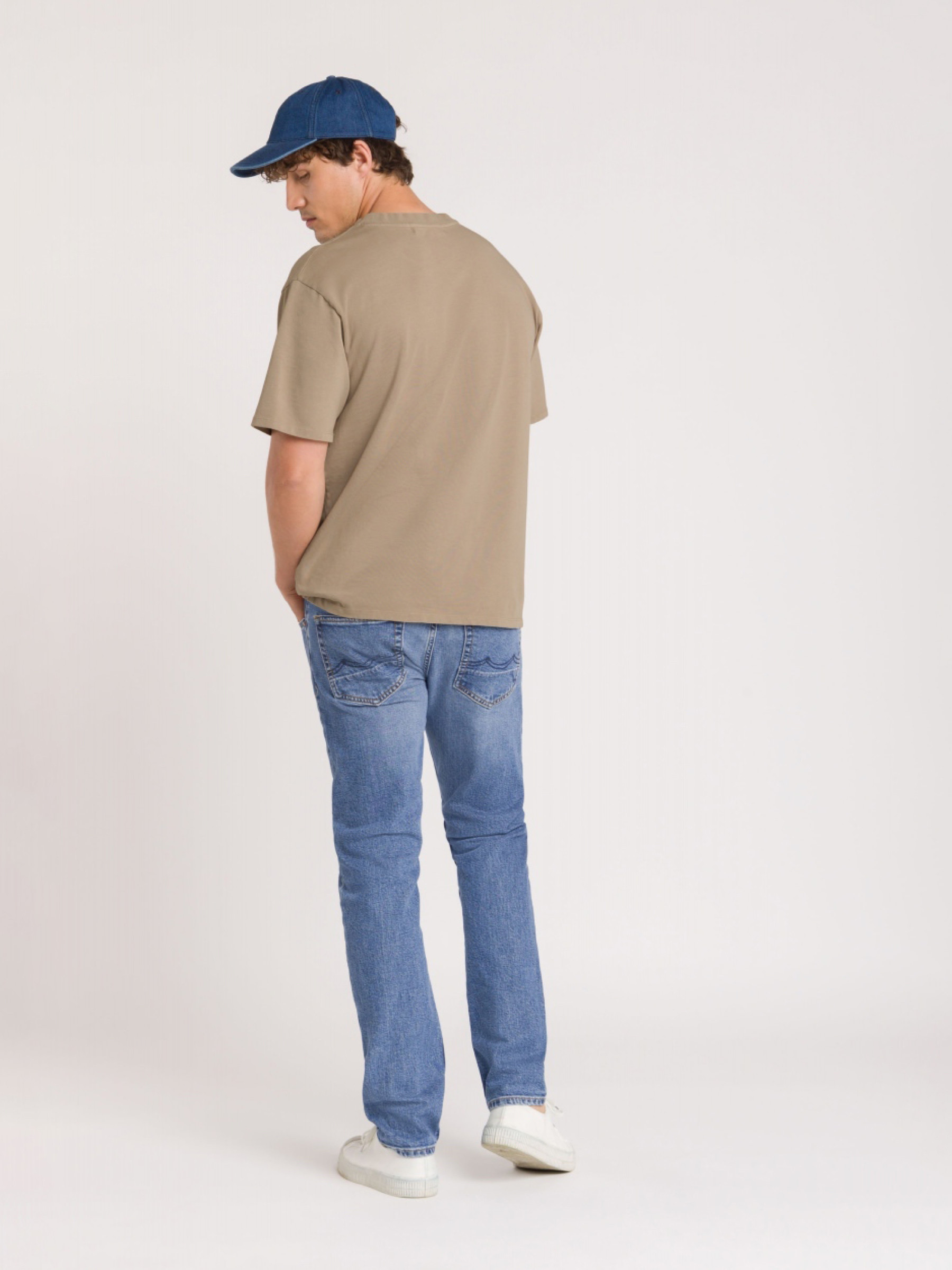 T-Shirt Sargon Pocket aluminium Kings of Indigo – K.O.I.