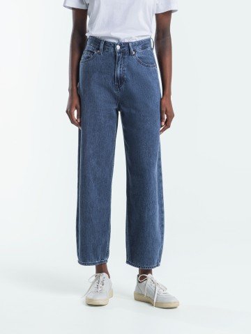 Jeanshose Leila alex dark worn Kings of Indigo – K.O.I.