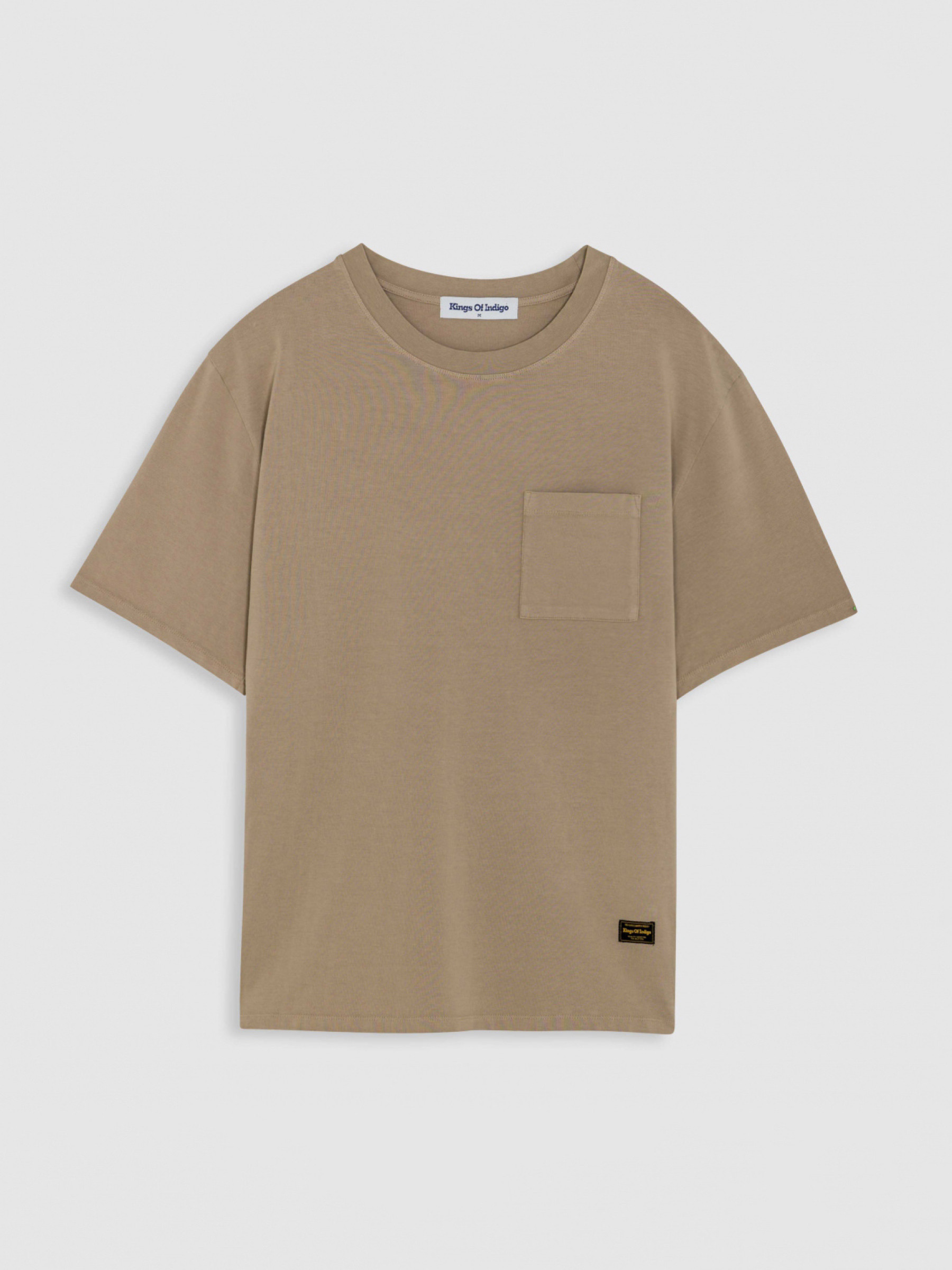 T-Shirt Sargon Pocket aluminium Kings of Indigo – K.O.I.