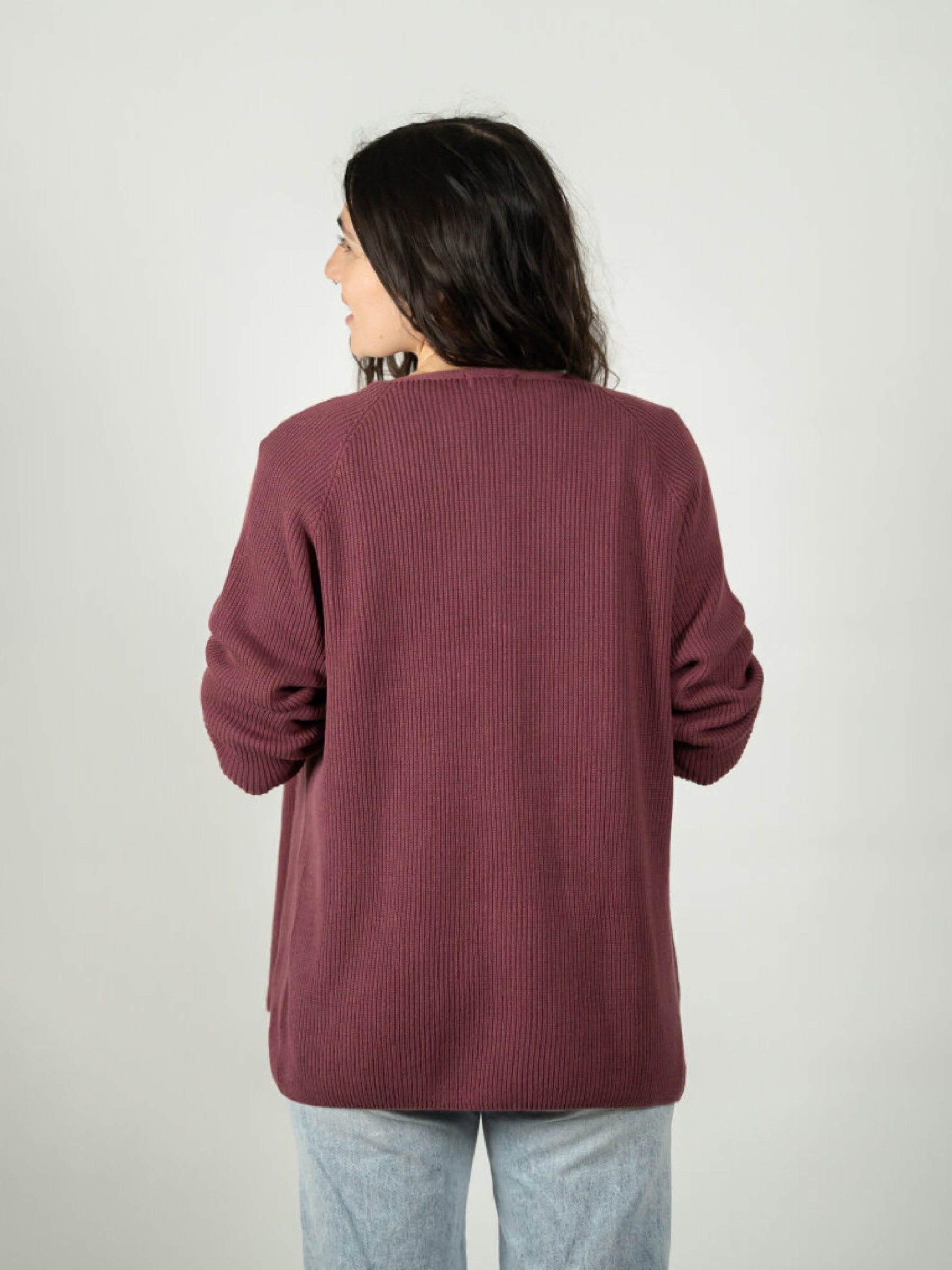 Strickjacke Hilda Cardigan berry ZRCL