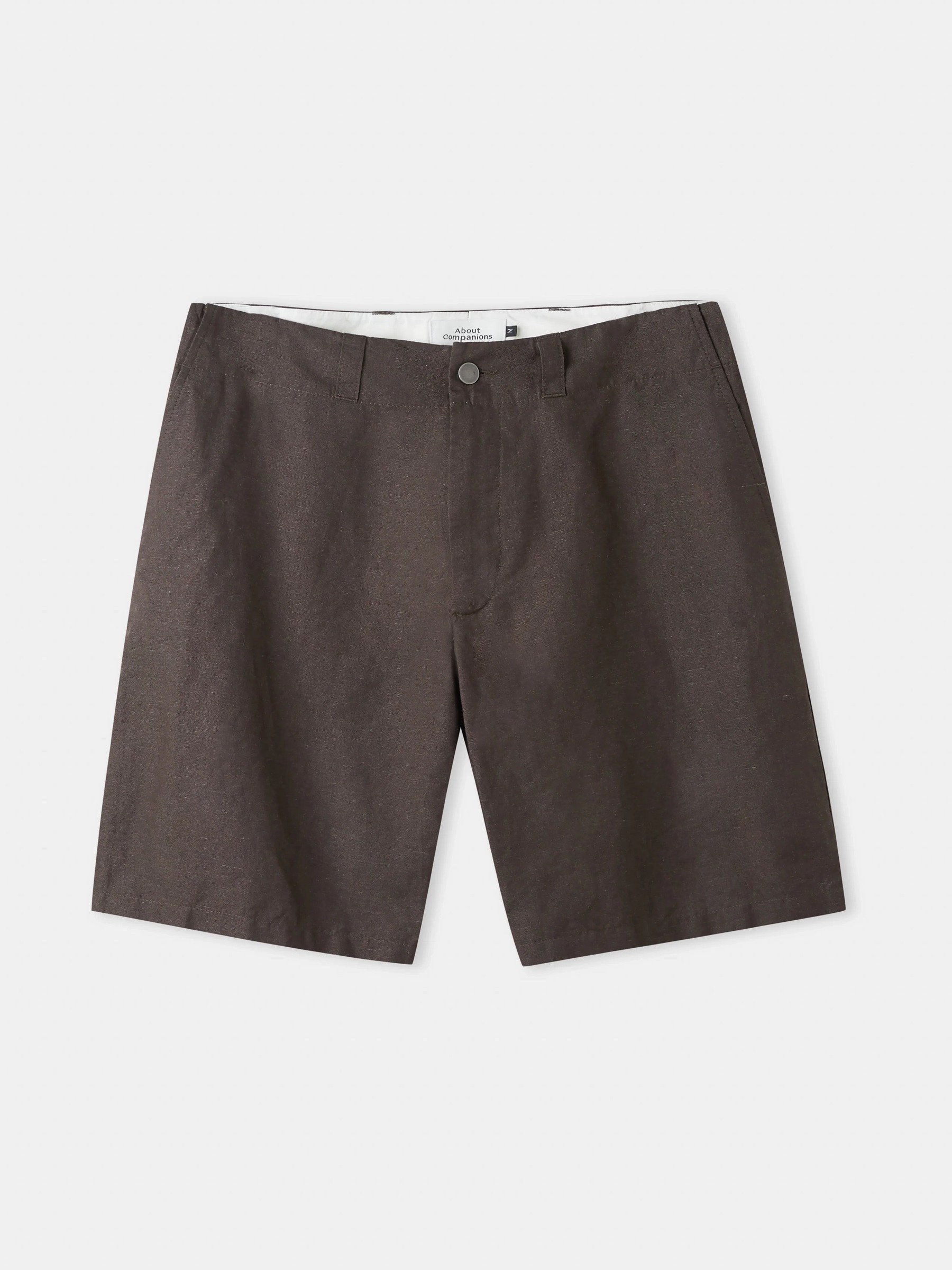 Kurze Hose Jonny Shorts coffee linen About Companions