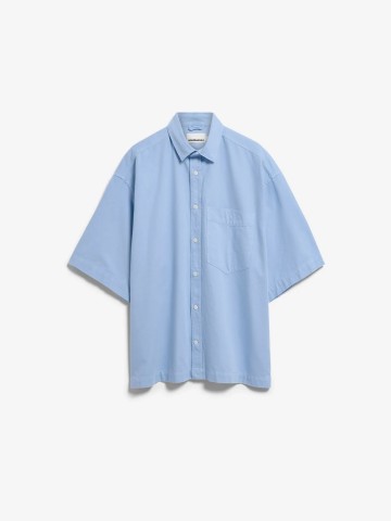 Kurzarmhemd Cotton Lino Shortsleeve Shirt wedgwood Armedangels