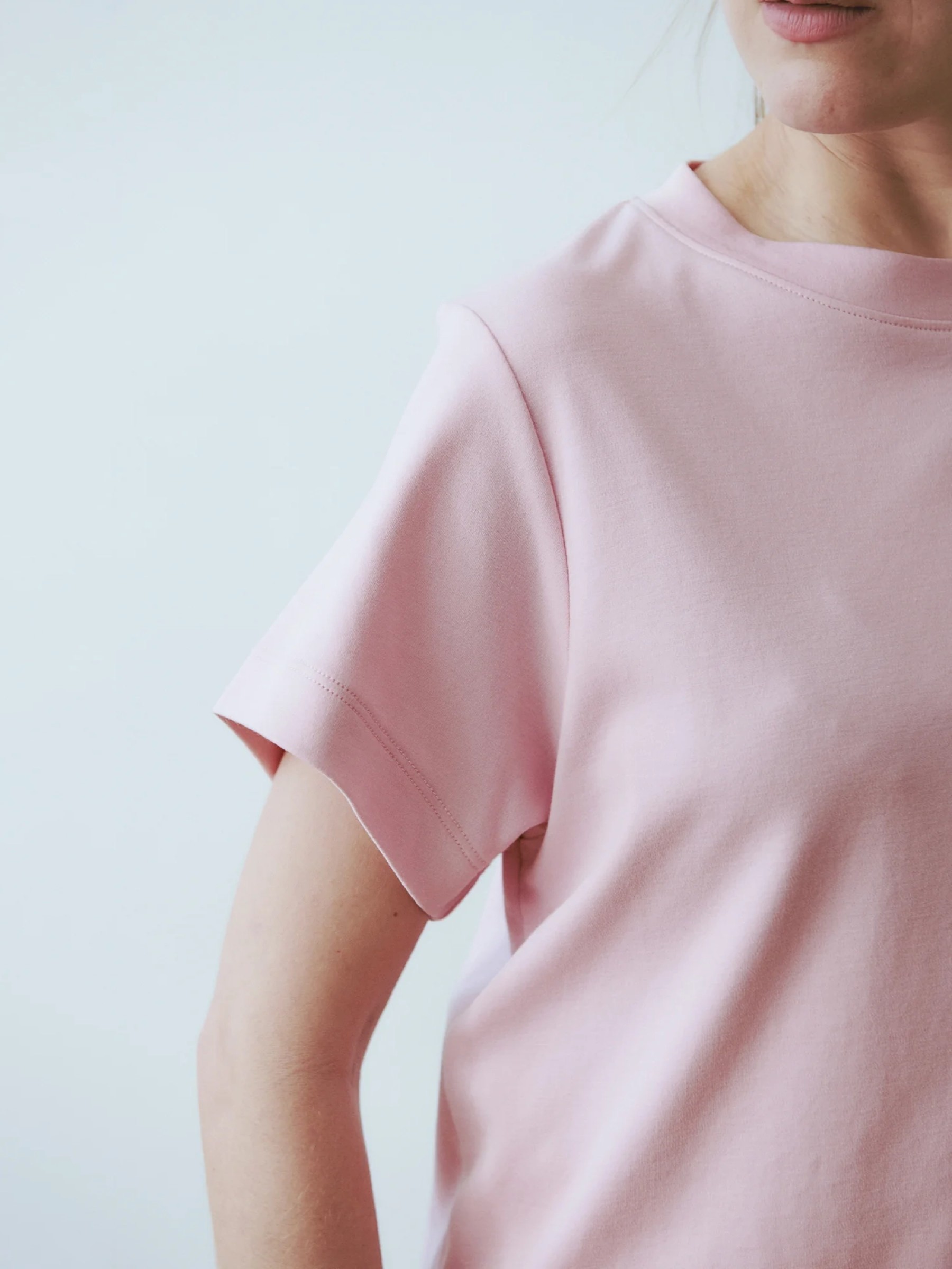 T-Shirt Ela Crop Top bubble pink Jungle Folk