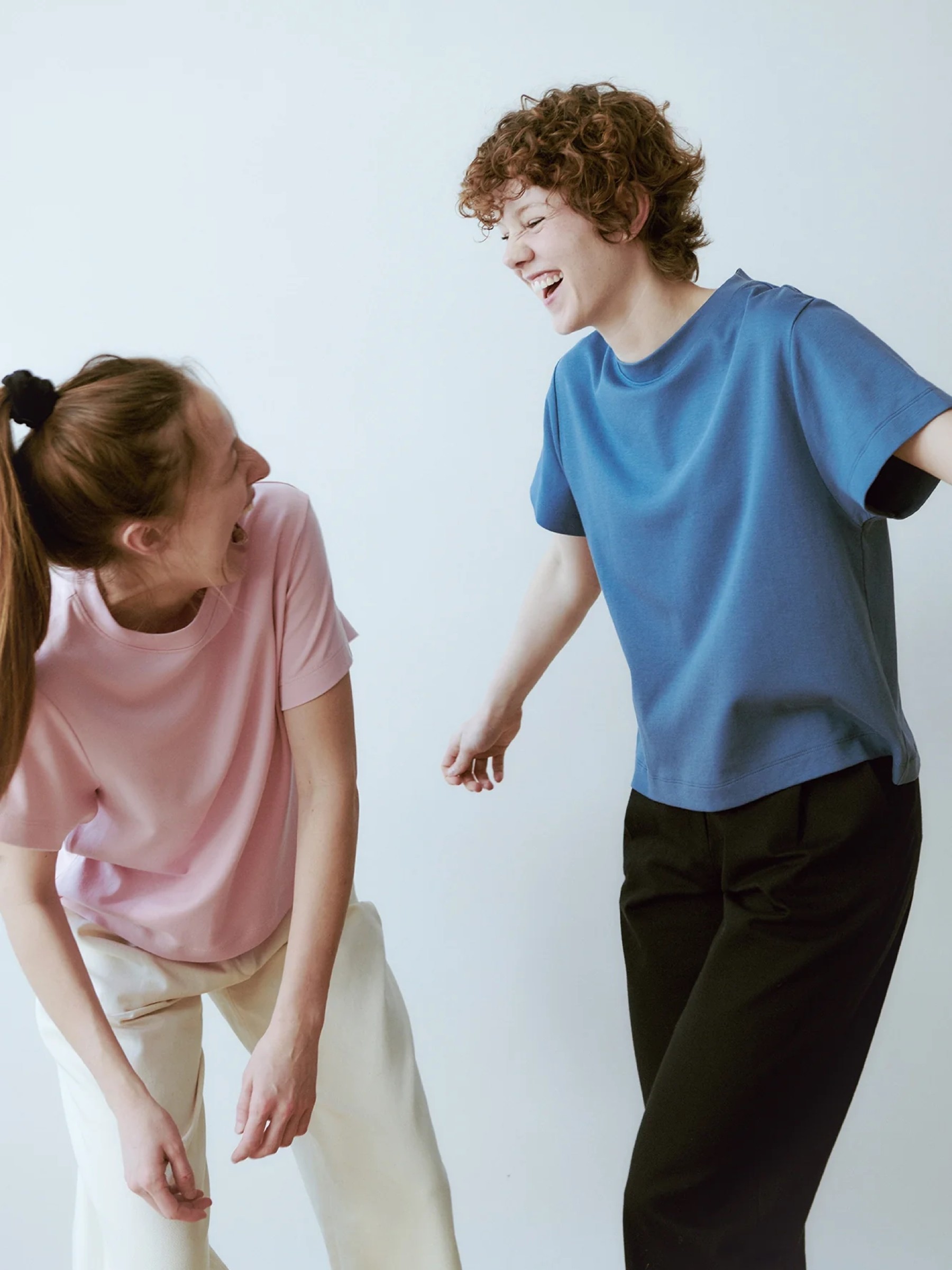 T-Shirt Ela Crop Top coastal blue Jungle Folk