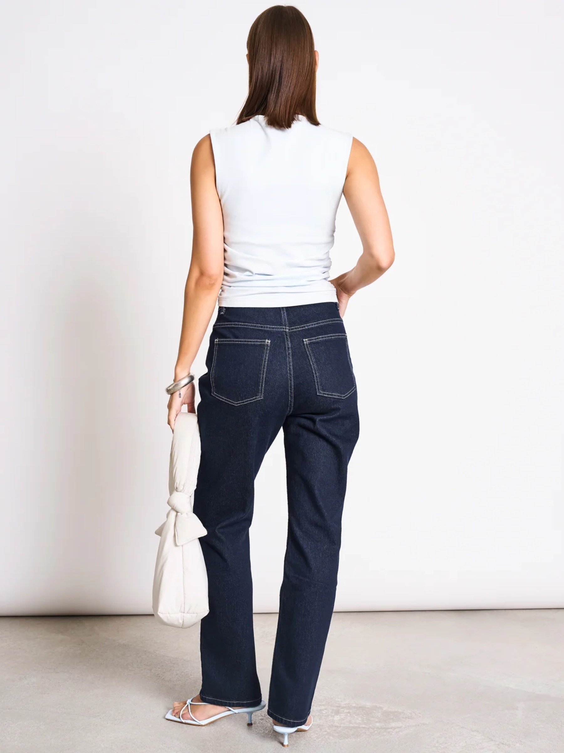 Ruffle Top Rafo ice blue Jan 'n June