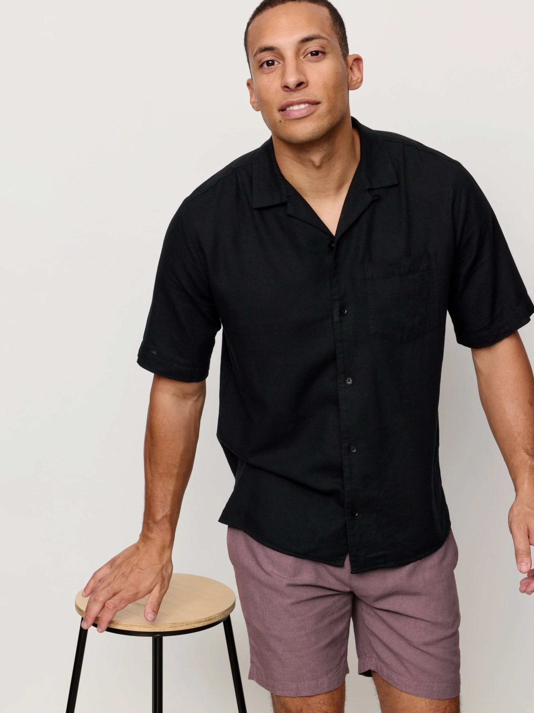 Kurze Hose Shorts Curry mystic grape Recolution