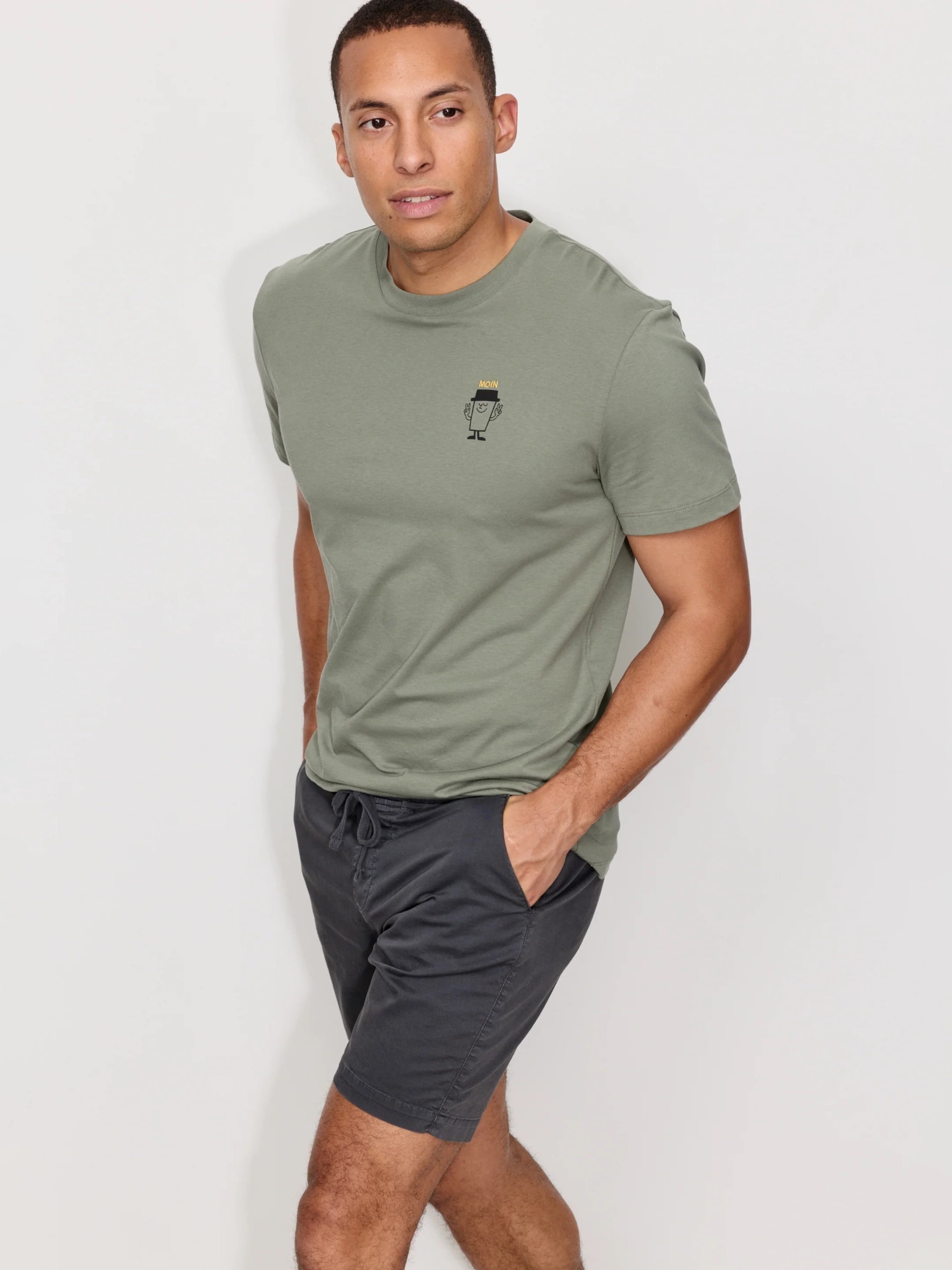 Kurze Hose Shorts Quince dark grey Recolution