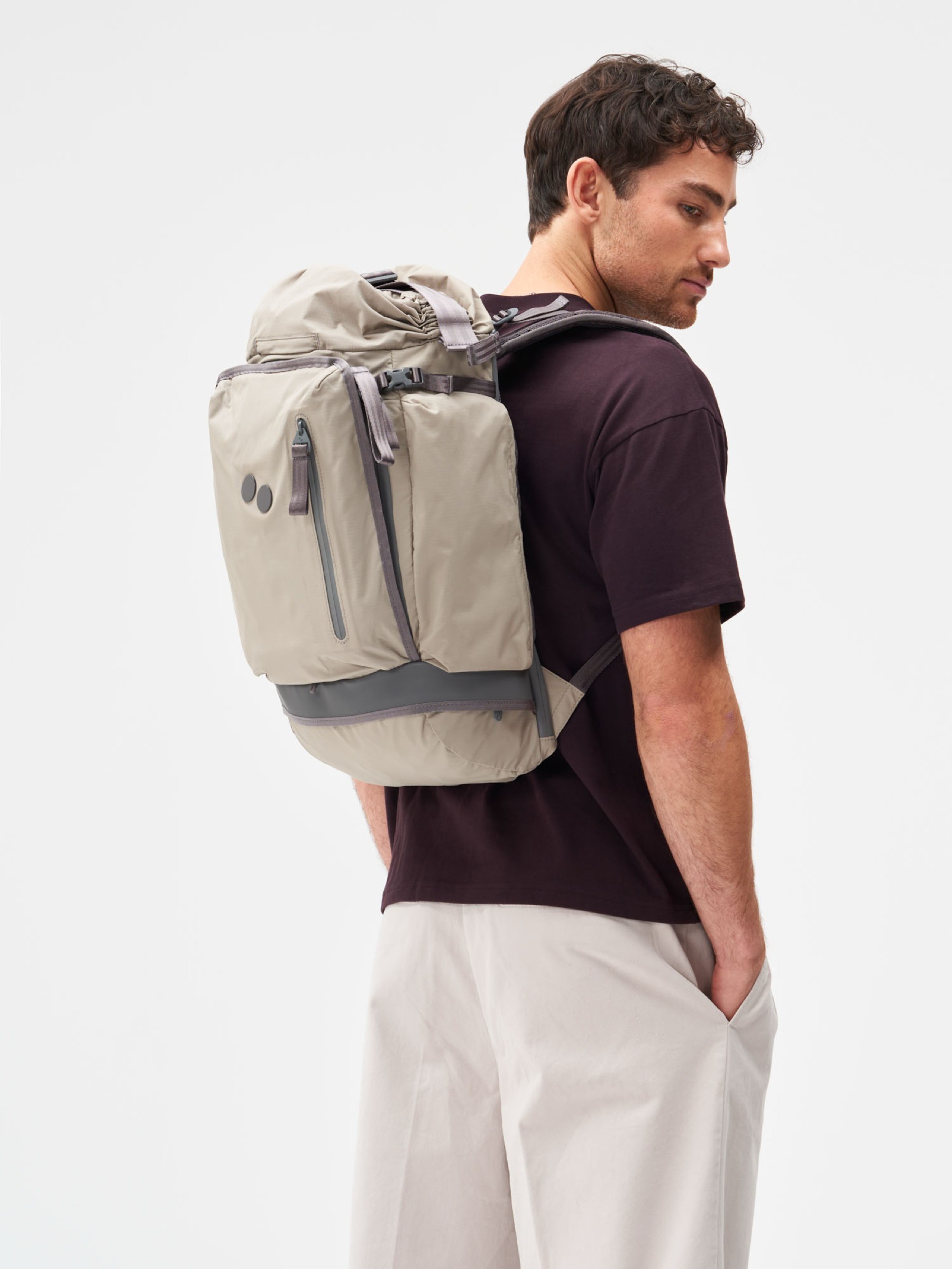 Rucksack Komut Medium pure taupe pinqponq
