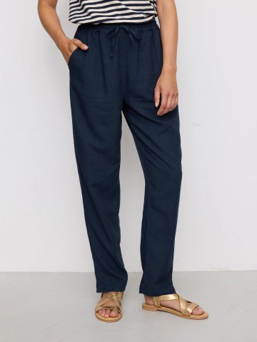 Hose Moonflower navy Recolution