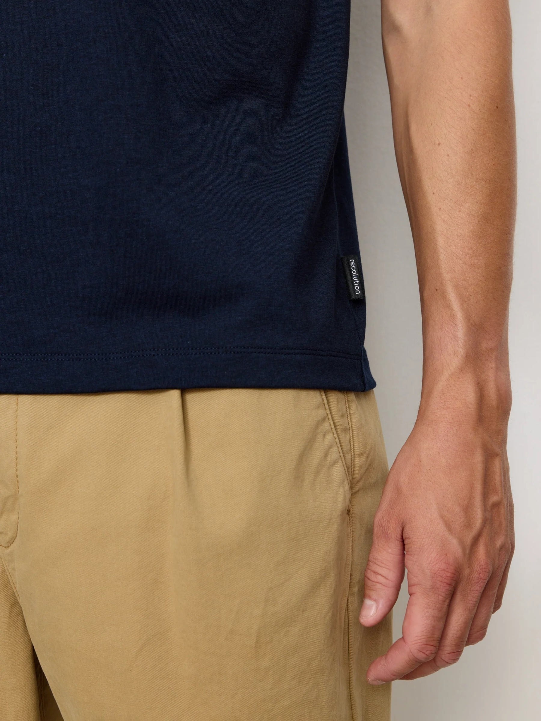 T-Shirt Date dark navy Recolution