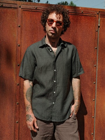 Hemd Shirt Linen Lido forest Carpasus