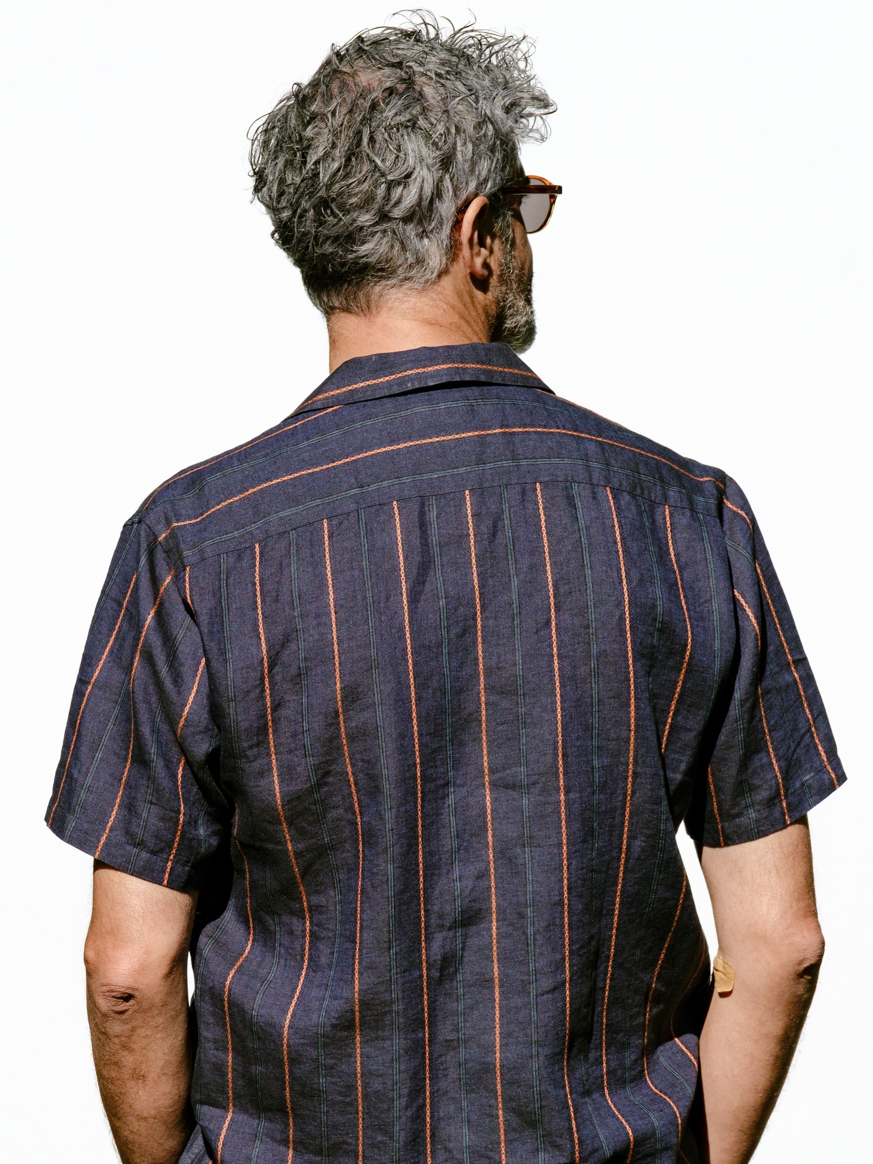 Hemd Shirt Linen Milano marine Carpasus
