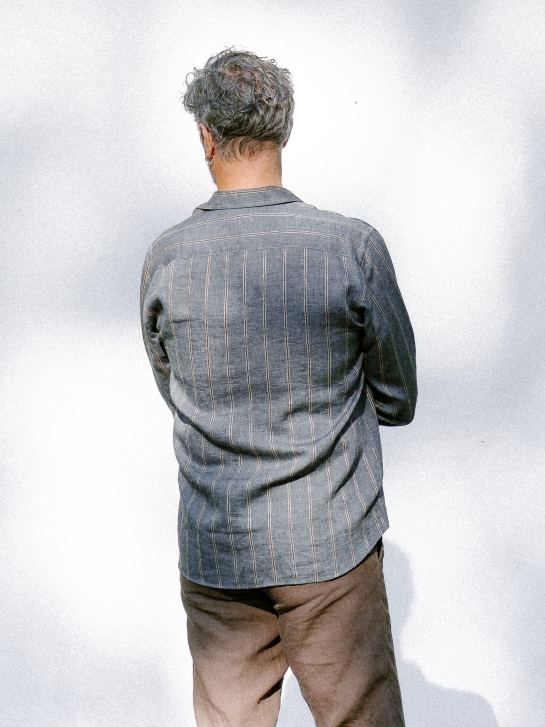 Hemd Shirt Linen Lugano azur Carpasus