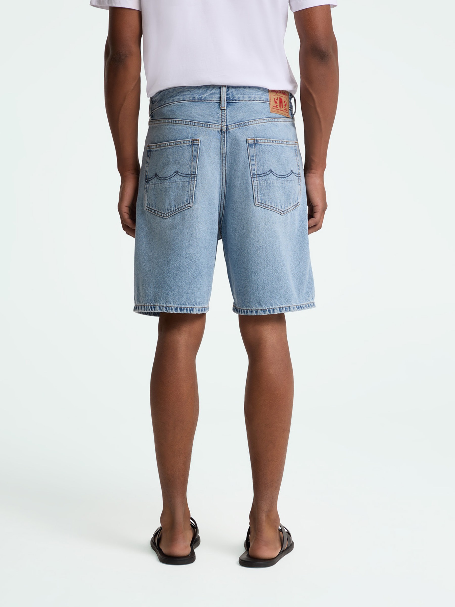 Kurze Hose Adelio Short blue reef mid Kings of Indigo – K.O.I.