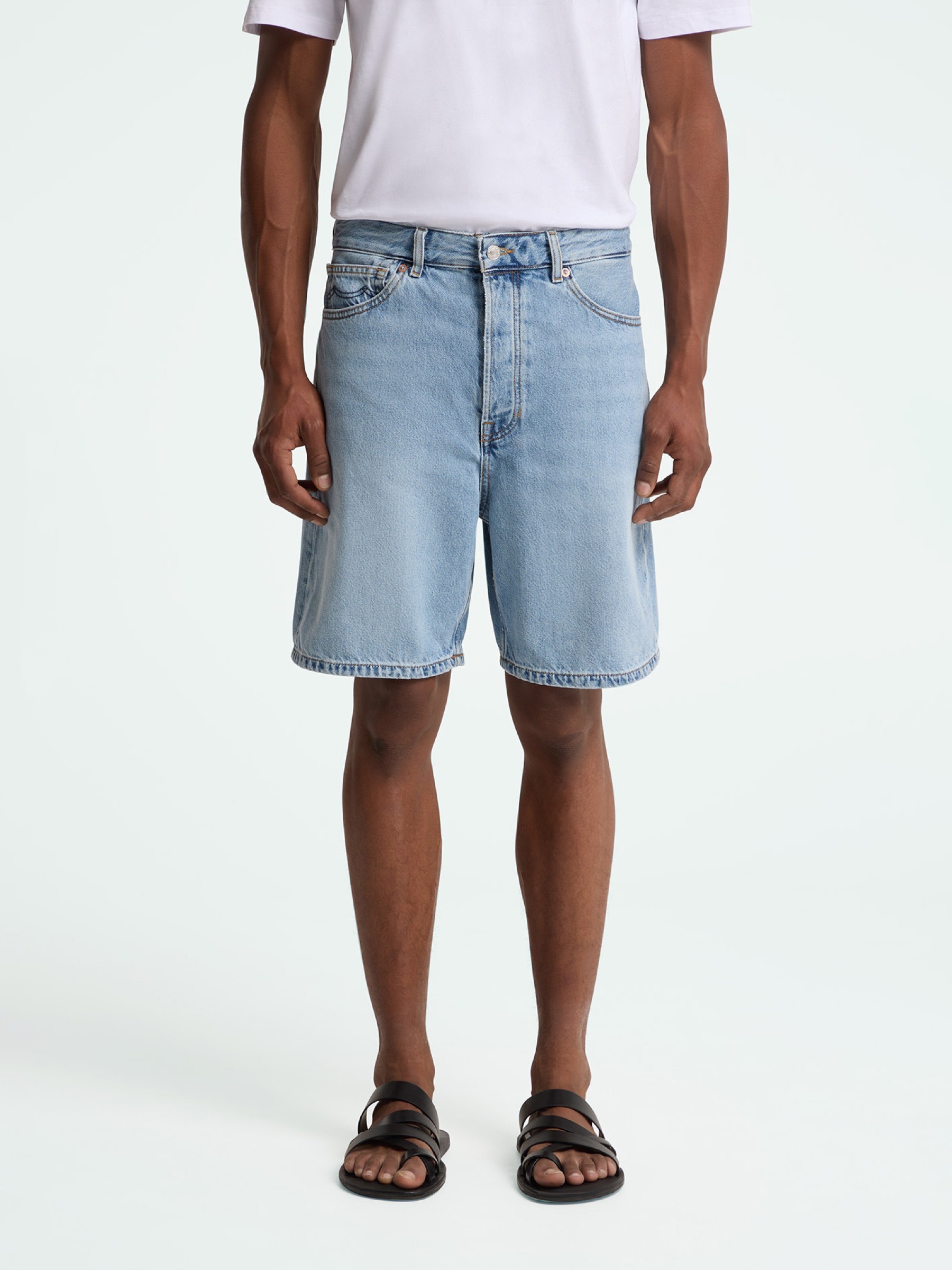 Kurze Hose Adelio Short blue reef mid Kings of Indigo – K.O.I.