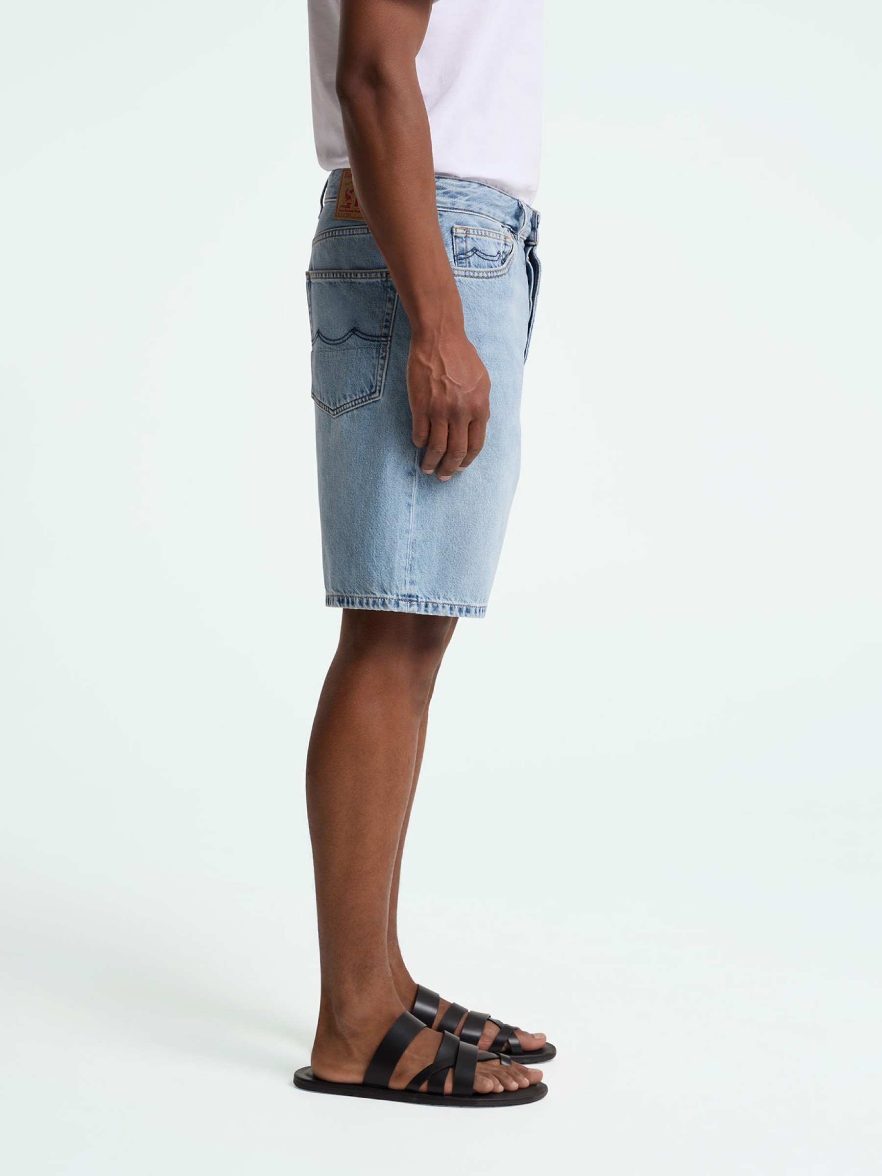 Kurze Hose Adelio Short blue reef mid Kings of Indigo – K.O.I.