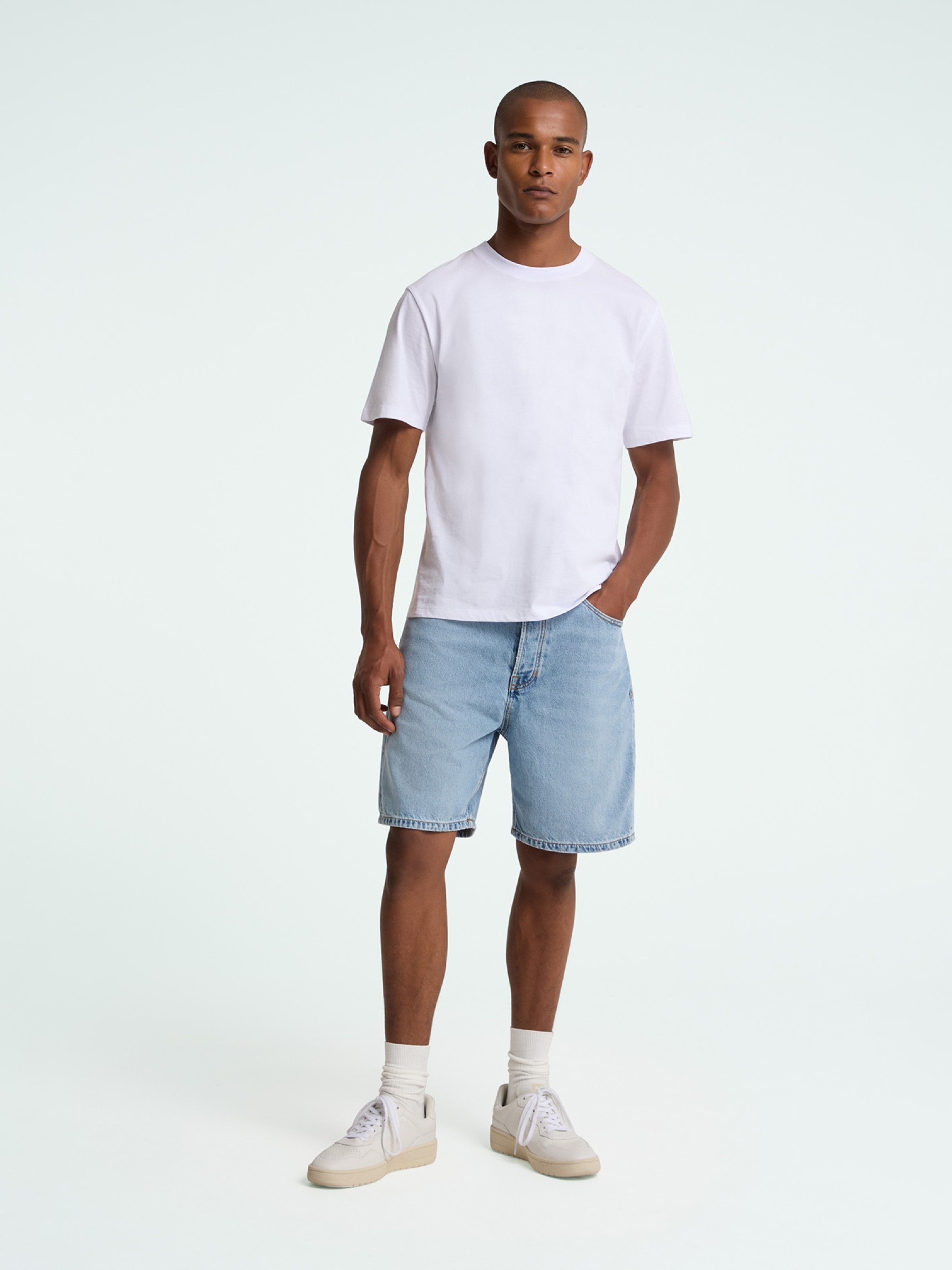 Kurze Hose Adelio Short blue reef mid Kings of Indigo – K.O.I.