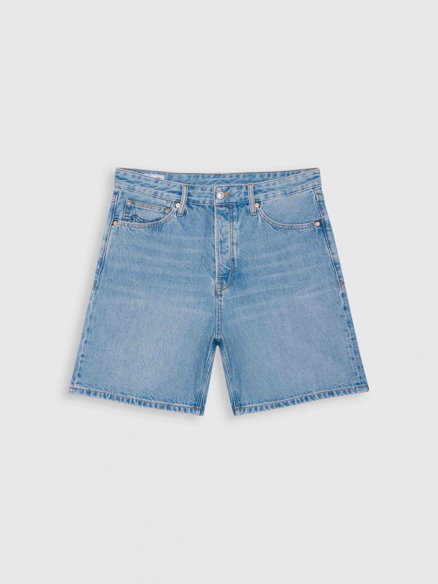 Kurze Hose Adelio Short blue reef mid Kings of Indigo – K.O.I.