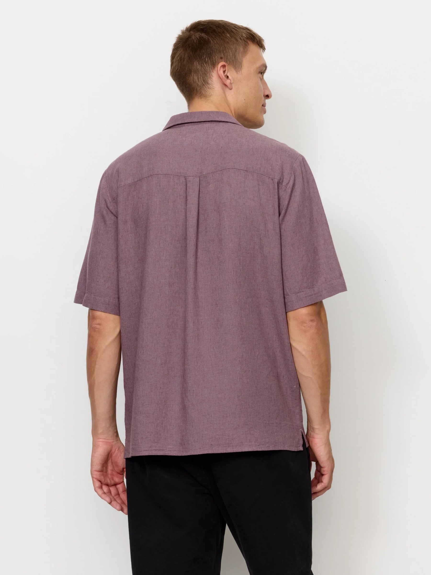 Kurzarmhemd Shirt Cactus mystic grape Recolution
