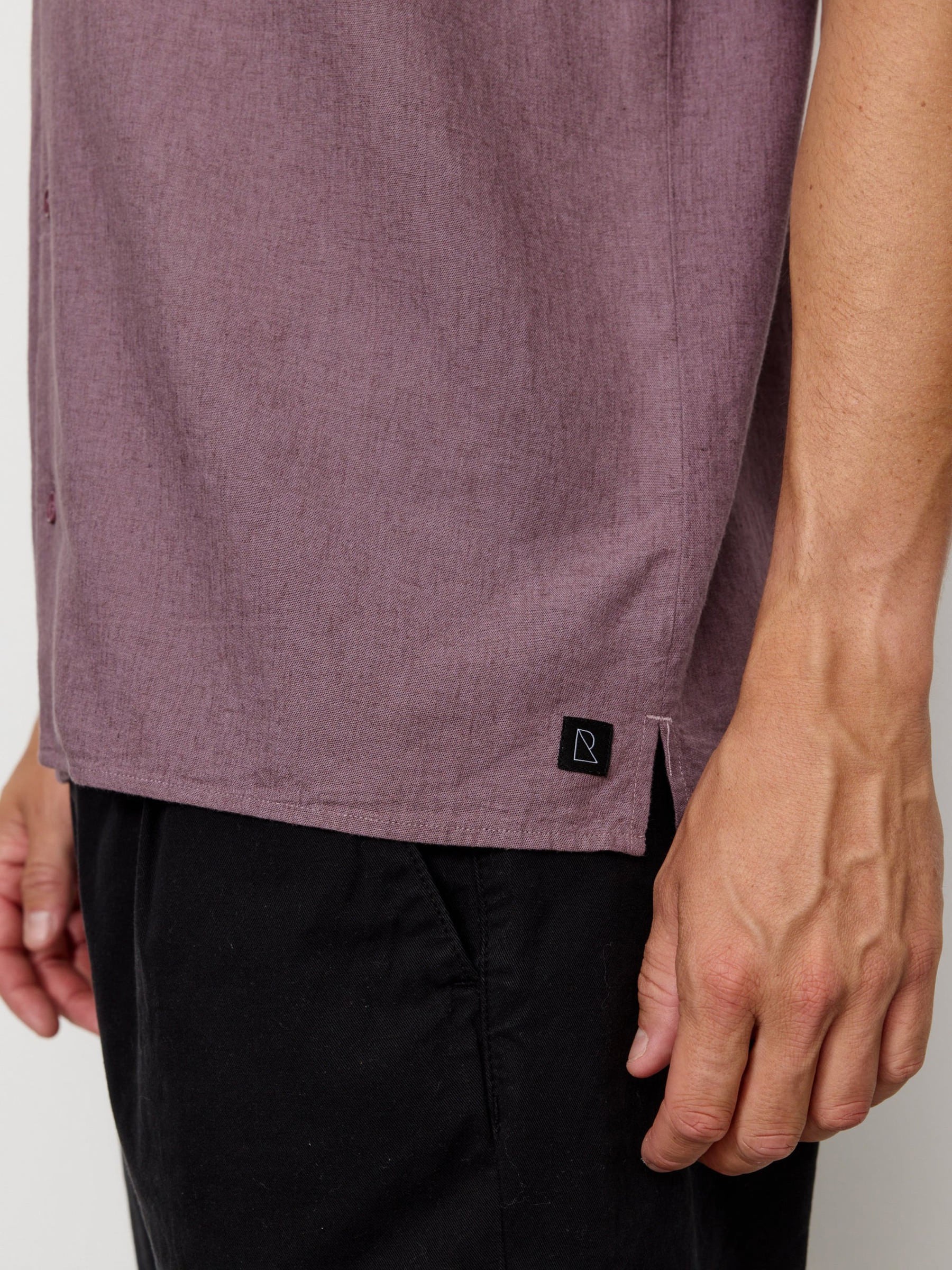 Kurzarmhemd Shirt Cactus mystic grape Recolution
