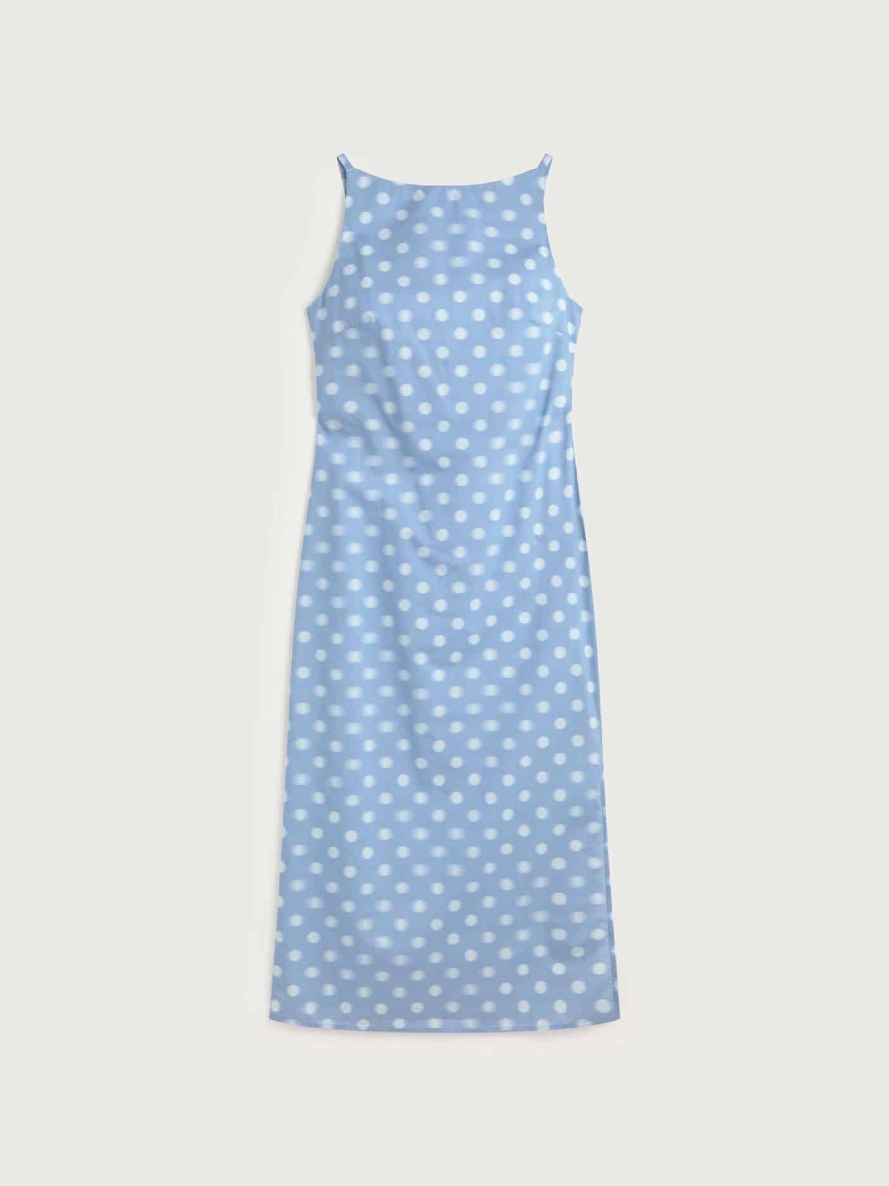 Kleid Sunniva Dress puntets blue Thinking Mu