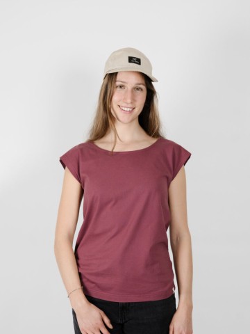 T-Shirt Basic Mila Two-Shirt berry ZRCL
