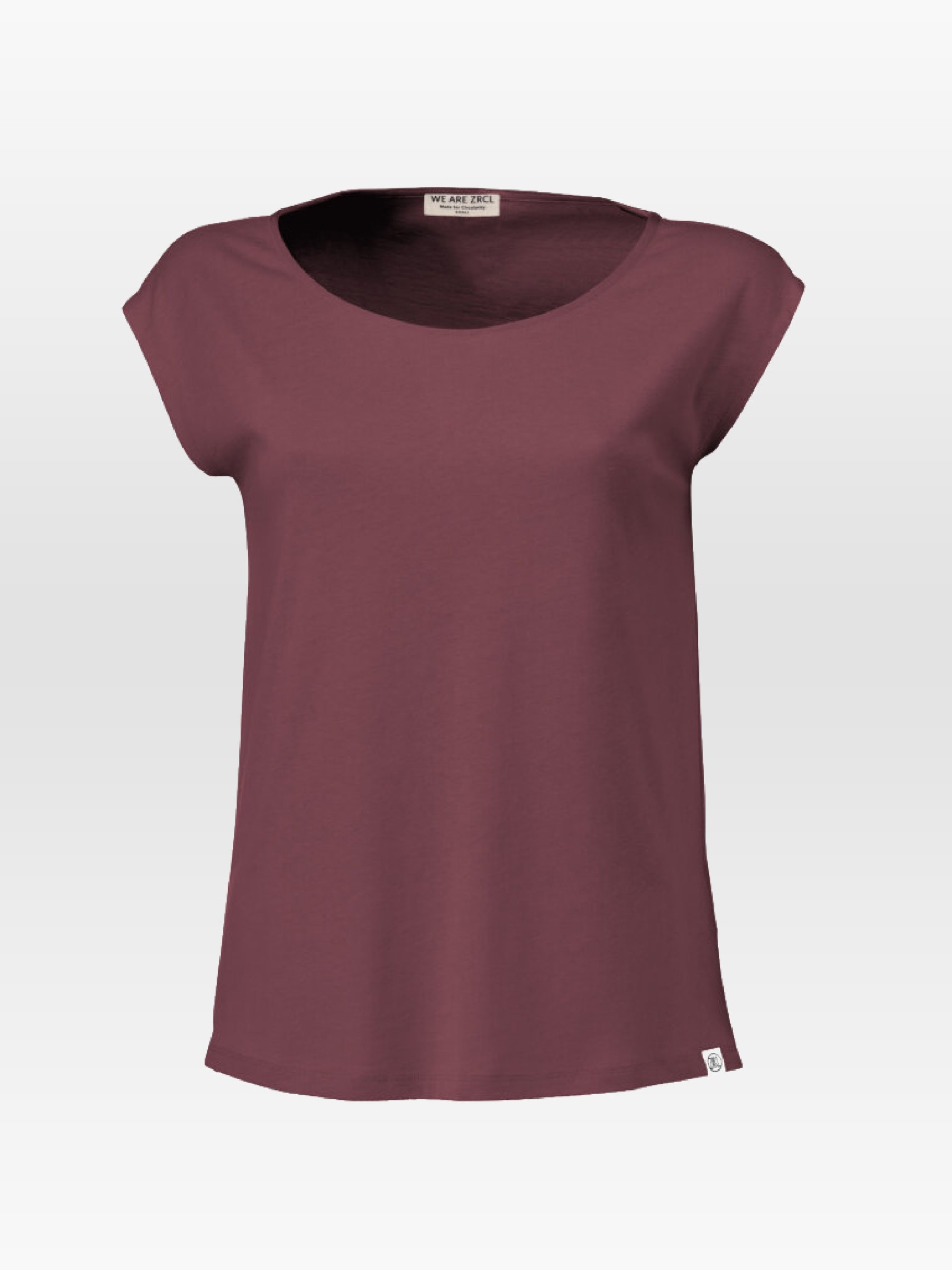 T-Shirt Basic Mila Two-Shirt berry ZRCL