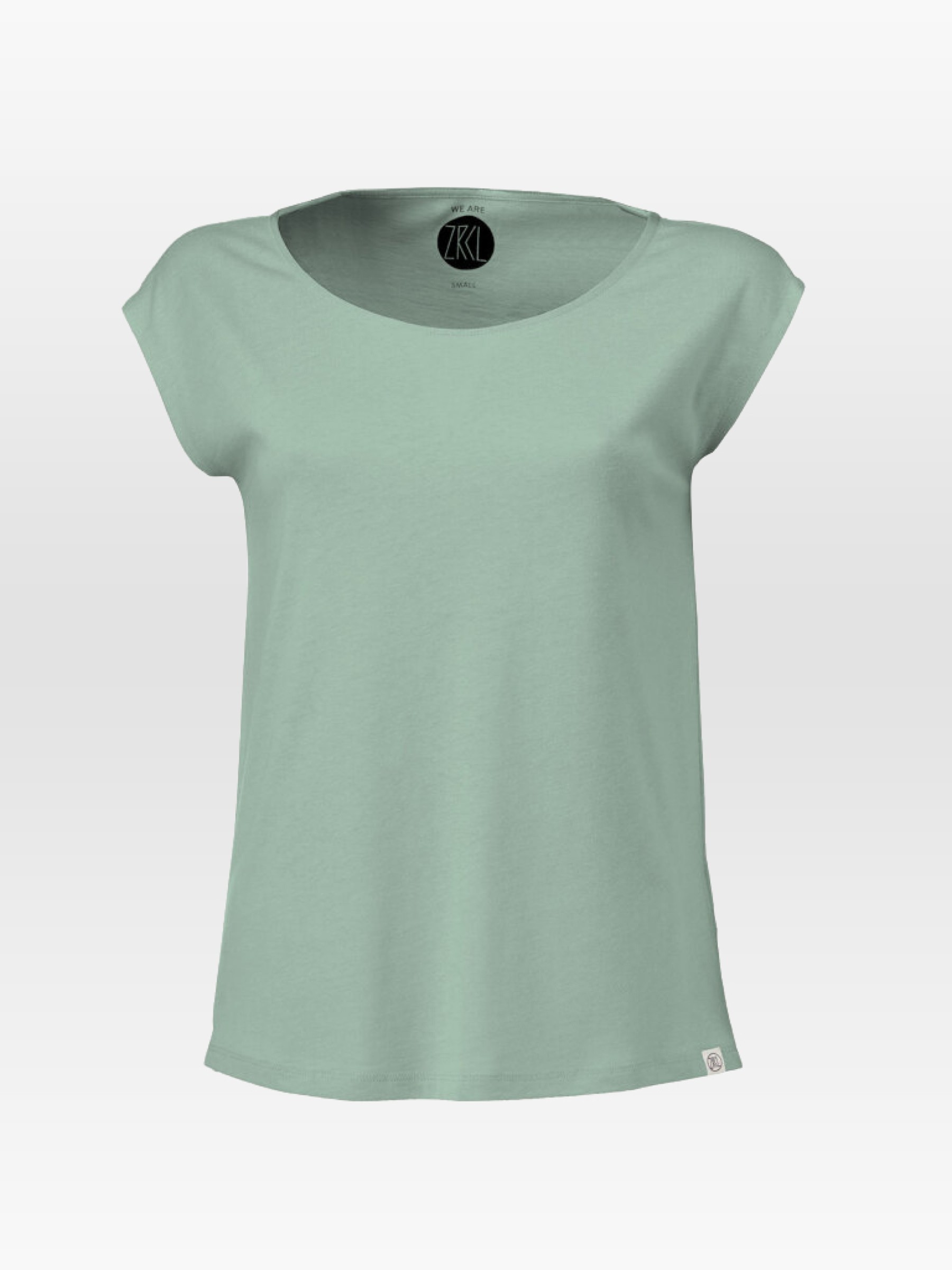 T-Shirt Basic Mila Two-Shirt light green ZRCL