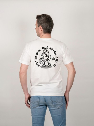 Protect Mother Zeno T-Shirt white ZRCL