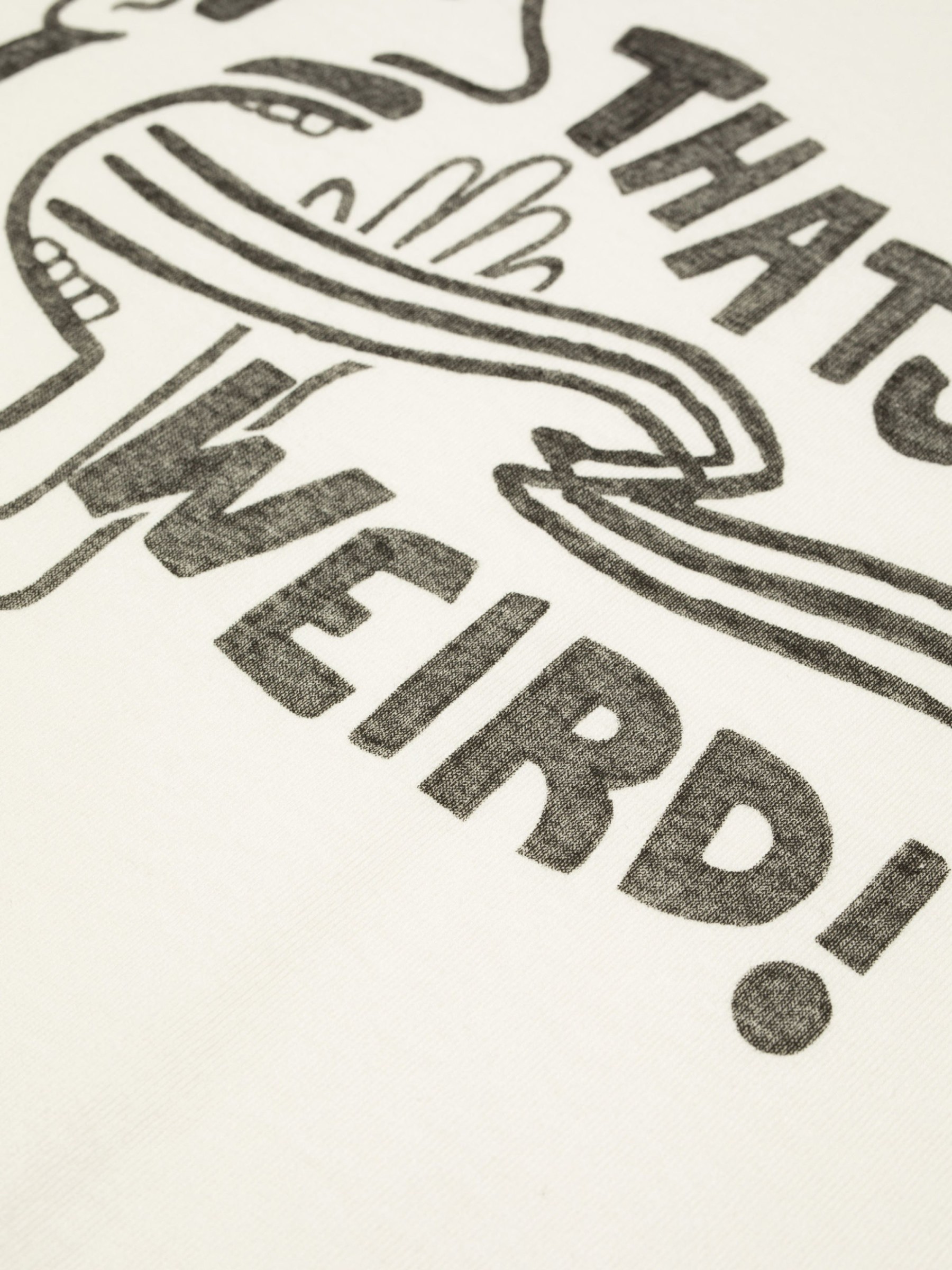 Koffe T-Shirt thats weird chalk white Nudie Jeans