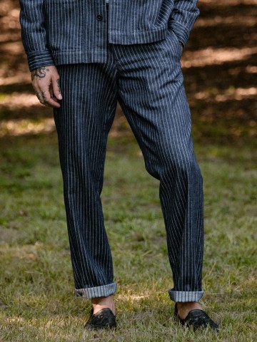 Hose Trousers Denim Alfi marine Carpasus