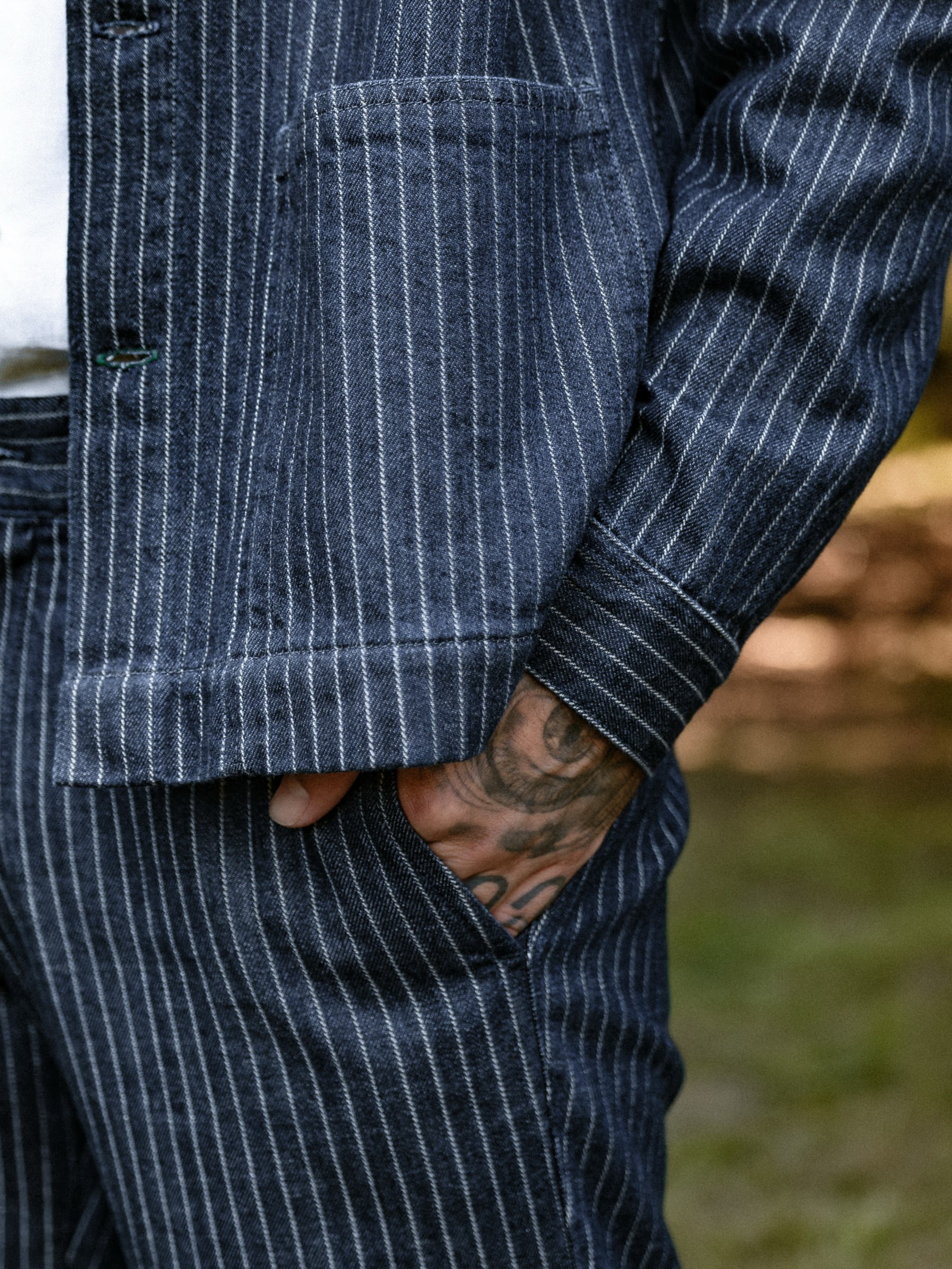 Hose Trousers Denim Alfi marine Carpasus