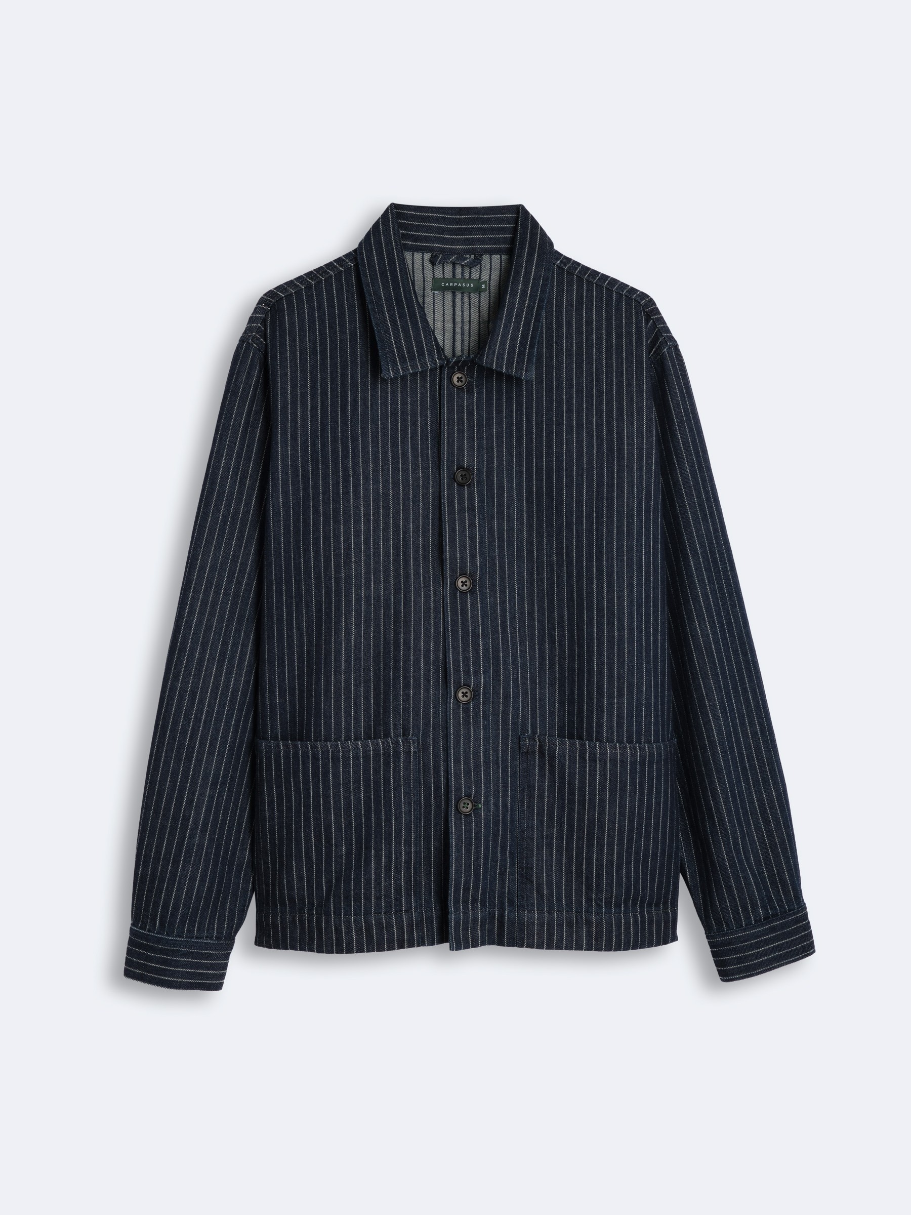 Jacke Overshirt Denim Alfi marine Carpasus