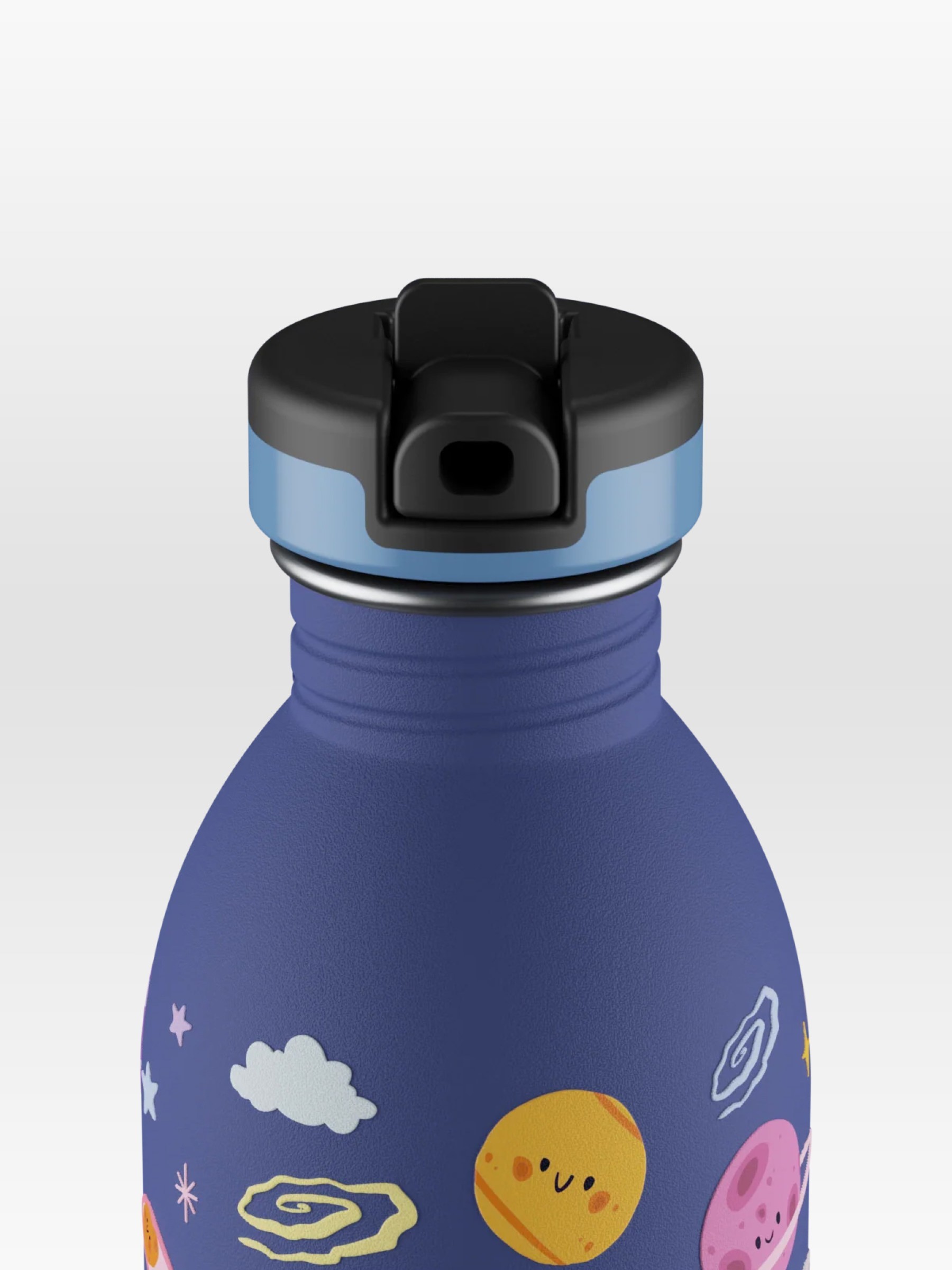 Trinkflasche Urban space friends Sportdeckel 24Bottles