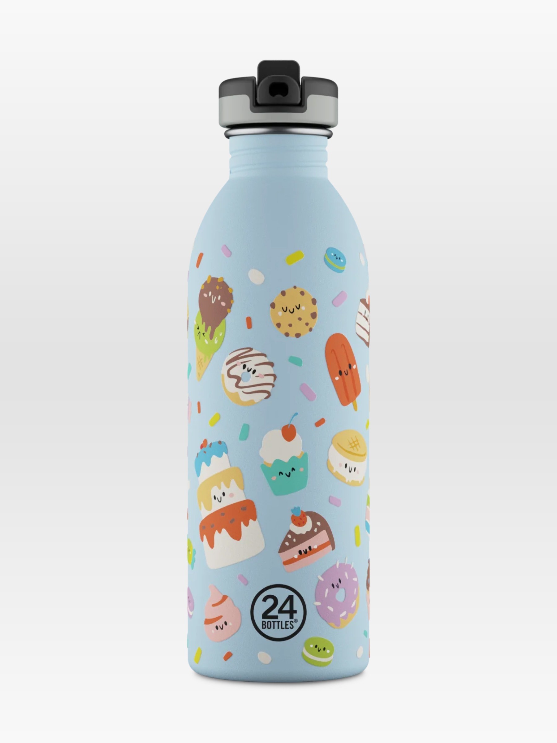 Trinkflasche Urban sweet friends Sportdeckel 24Bottles