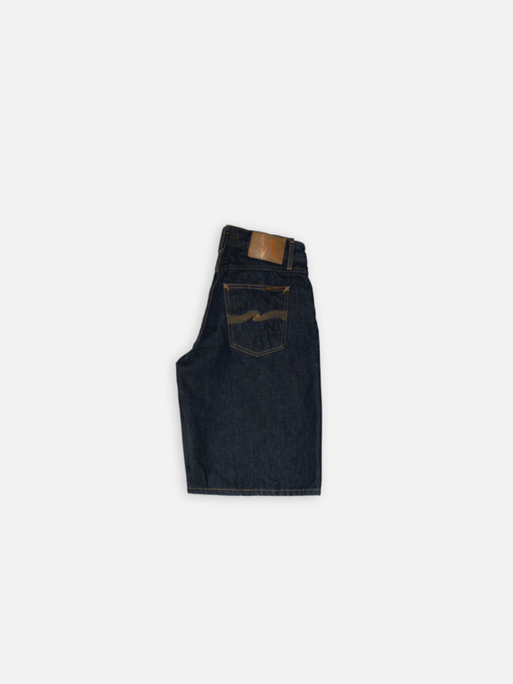 Kurze Hose Meja Denim Shorts dark blue Nudie Jeans
